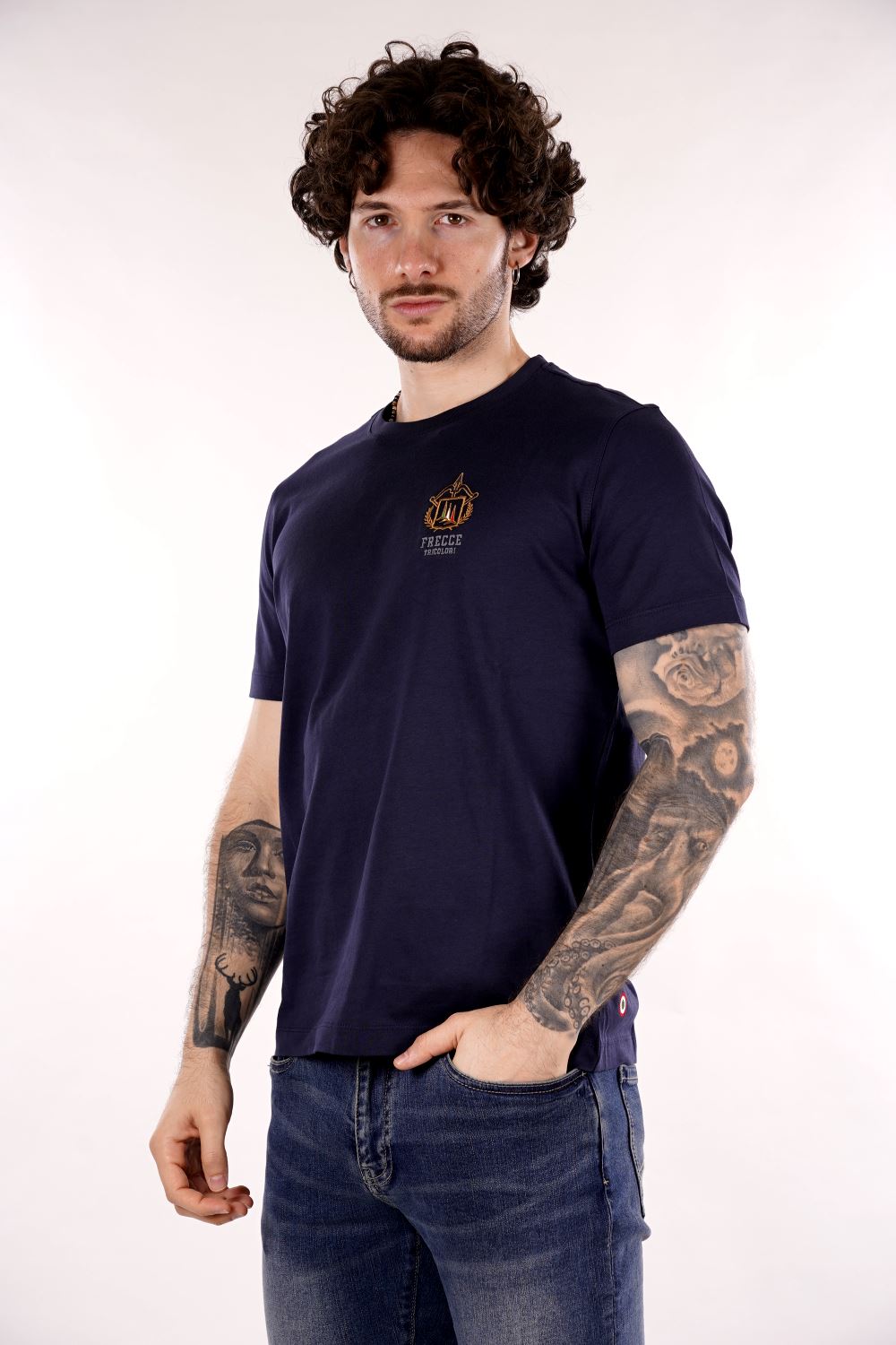 T-shirt AERONAUTICA MILITARE da Uomo - blu TS239108184 BLU