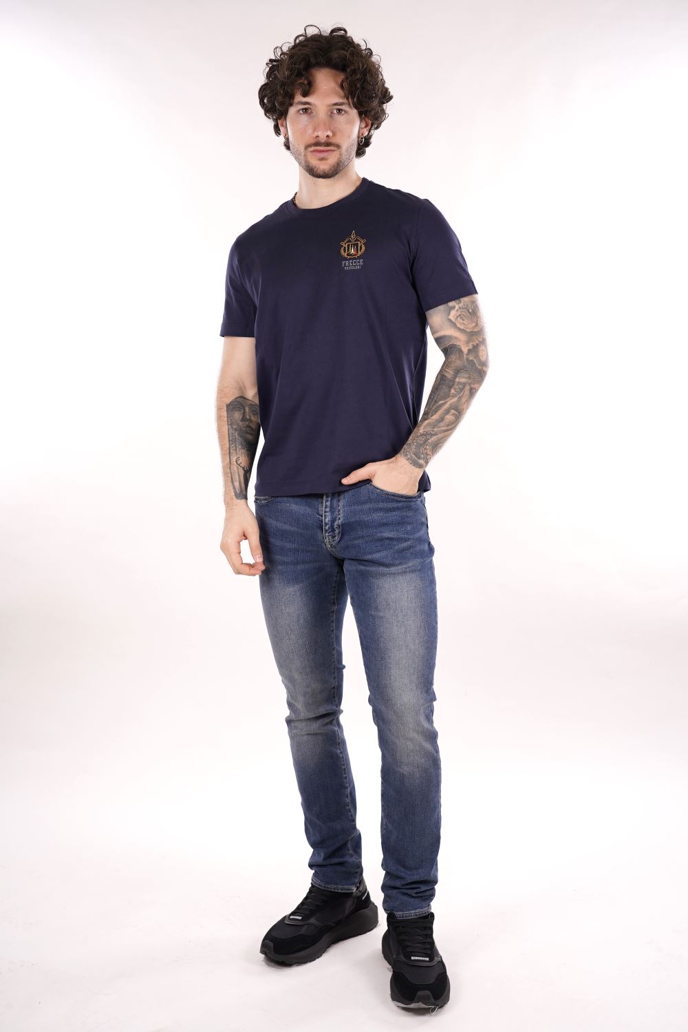 T-shirt AERONAUTICA MILITARE da Uomo - blu TS239108184 BLU