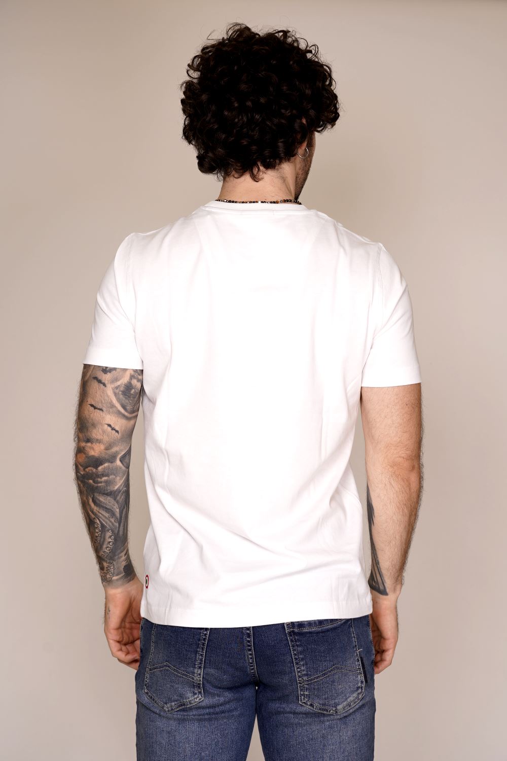 T-shirt AERONAUTICA MILITARE da Uomo - bianco TS239173062 BIANCO