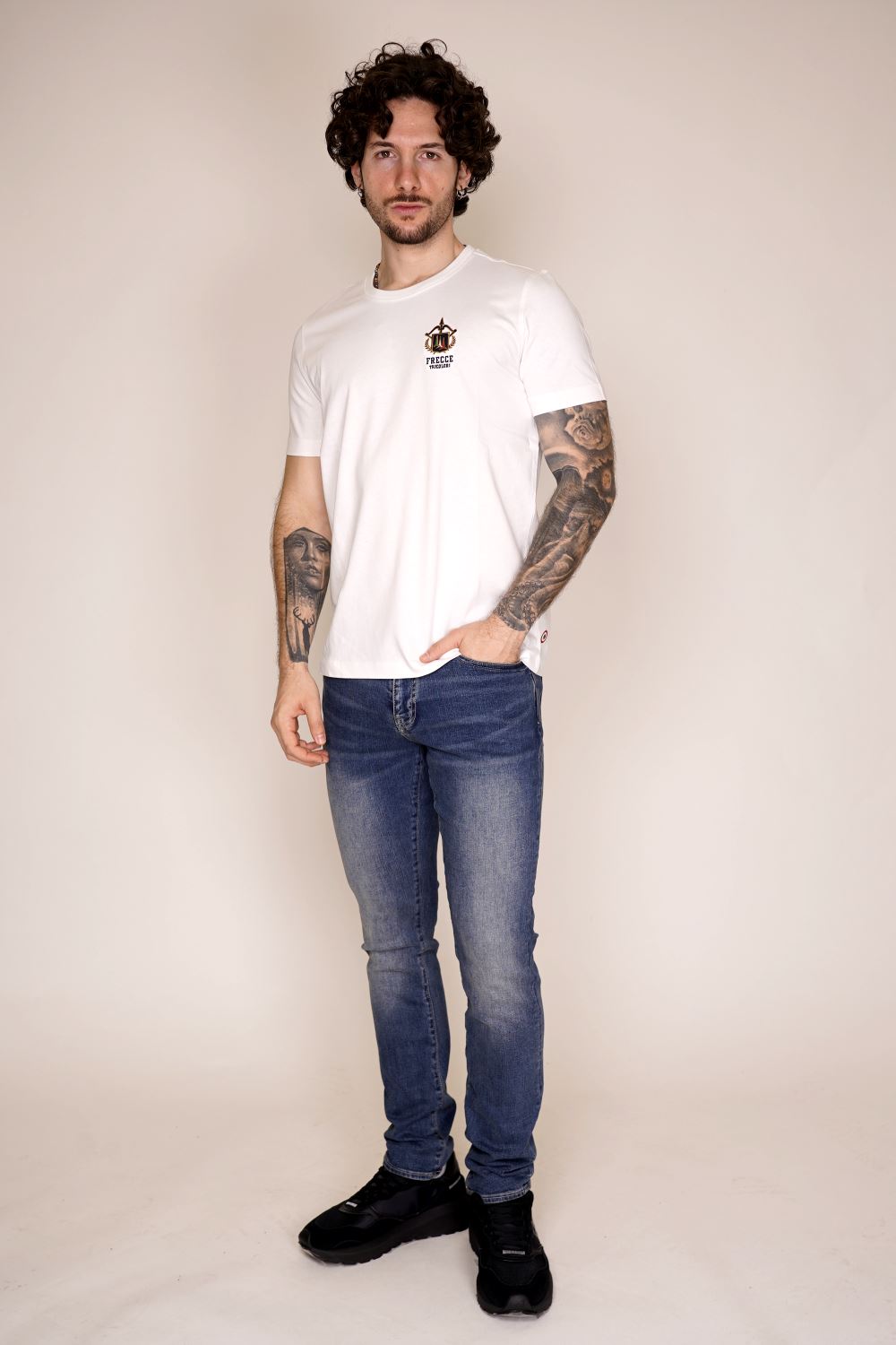 T-shirt AERONAUTICA MILITARE da Uomo - bianco TS239173062 BIANCO