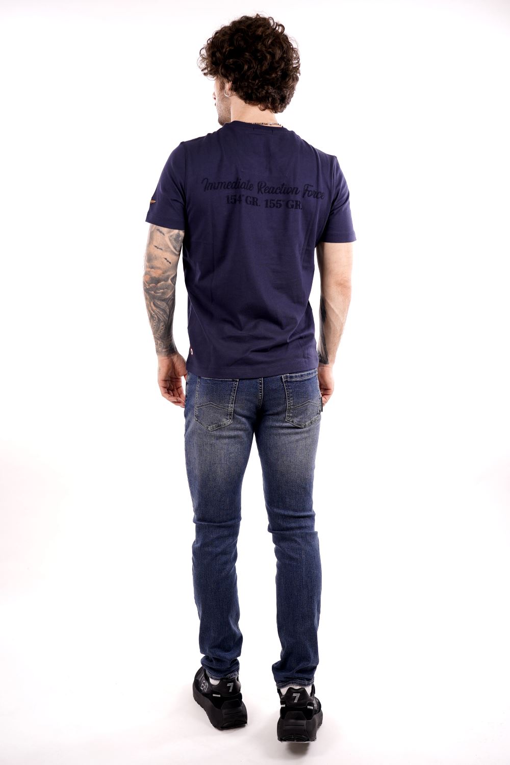 T-shirt AERONAUTICA MILITARE da Uomo - blu TS240808184 BLU