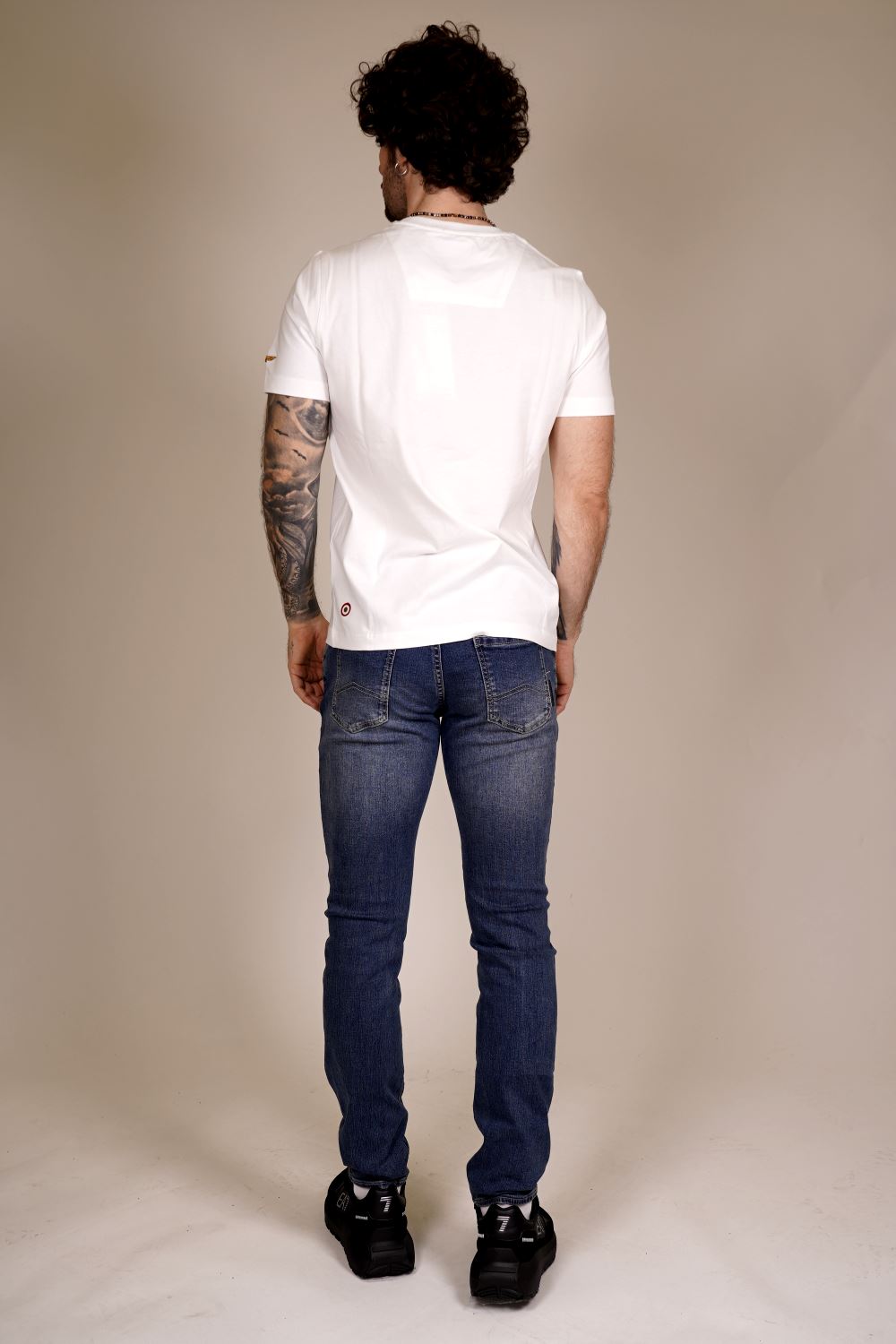 T-shirt AERONAUTICA MILITARE da Uomo - bianco TS241073062 BIANCO