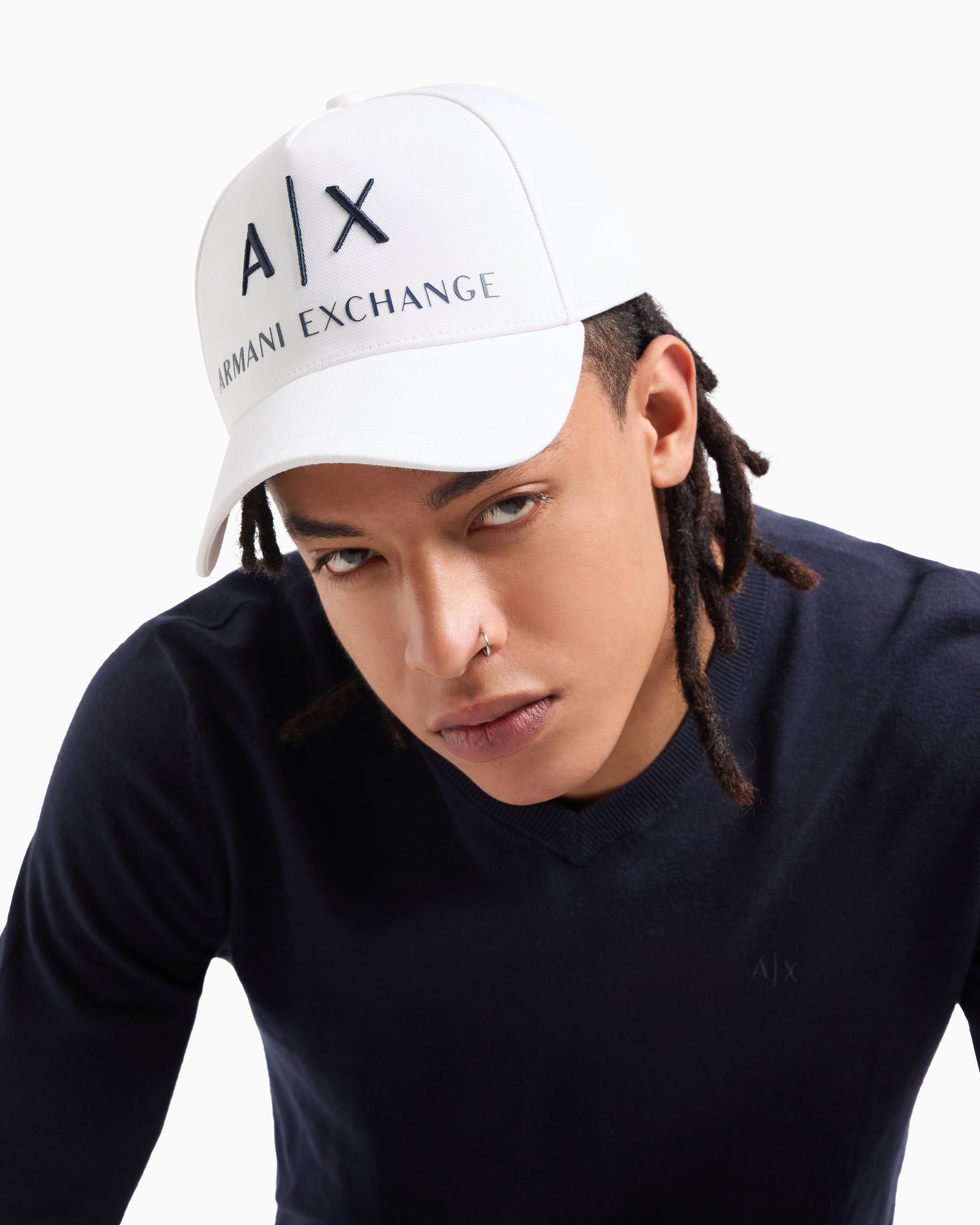 Cappelli Visiera AX ARMANI EXCHANGE da Uomo - bianco 954039CC51300812 BIANCO