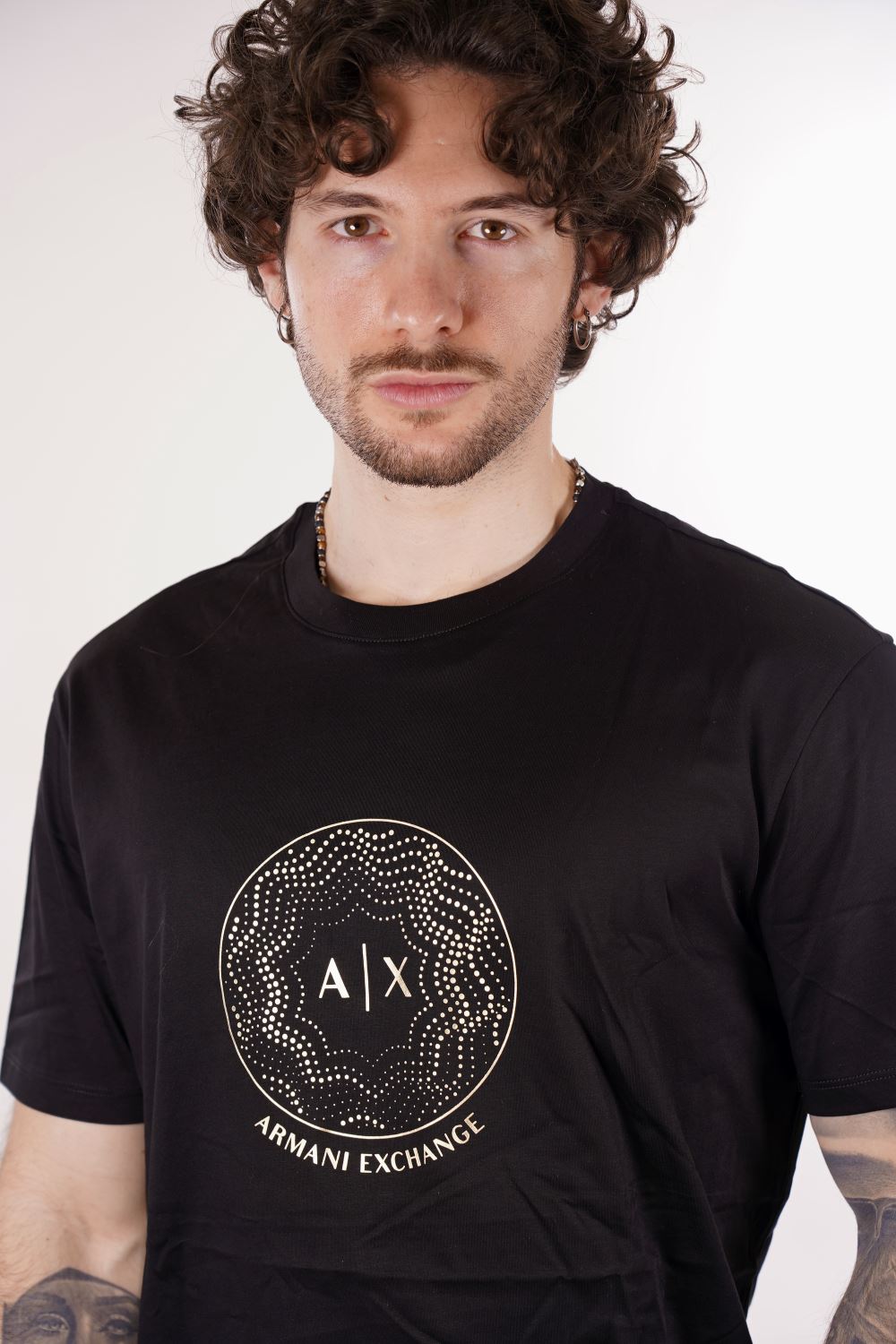 T-shirt AX ARMANI EXCHANGE da Uomo - nero XM000328AF10364UC001