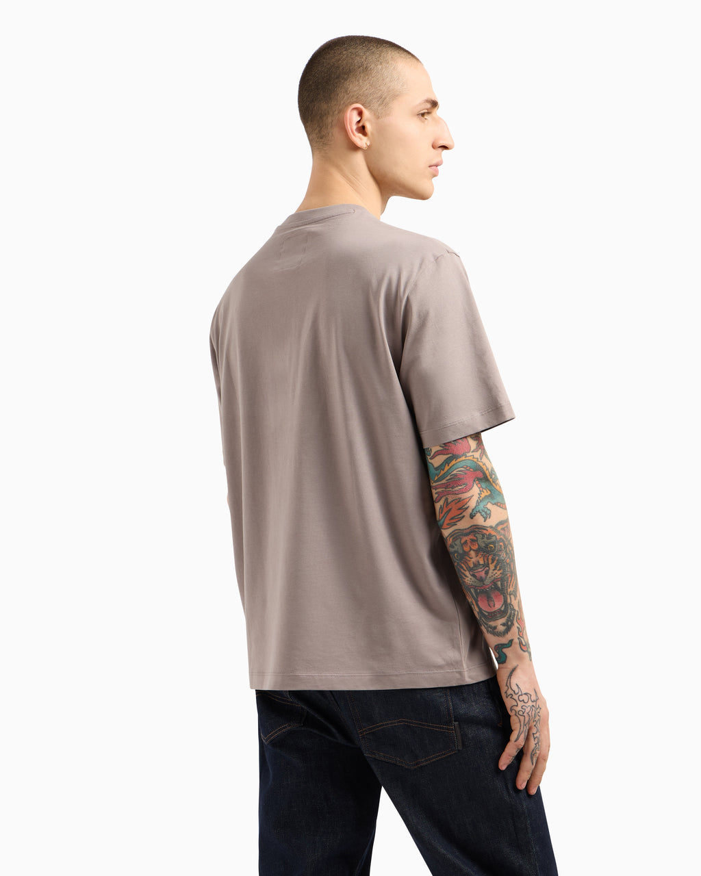 T-shirt AX ARMANI EXCHANGE da Uomo - marrone XM000363AF12308U6107 NOCCIOLA