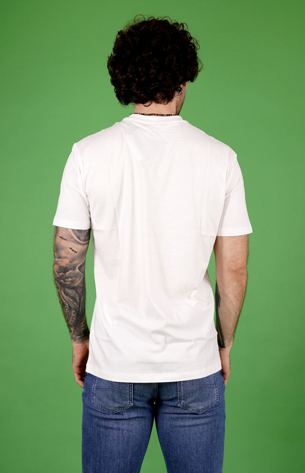 T-shirt AX ARMANI EXCHANGE da Uomo - bianco XM000558AF10358U0009 BIANCO