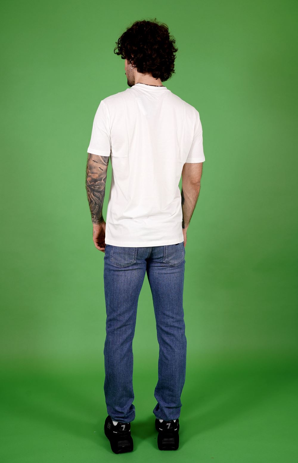 T-shirt AX ARMANI EXCHANGE da Uomo - bianco XM000558AF10358U0009 BIANCO