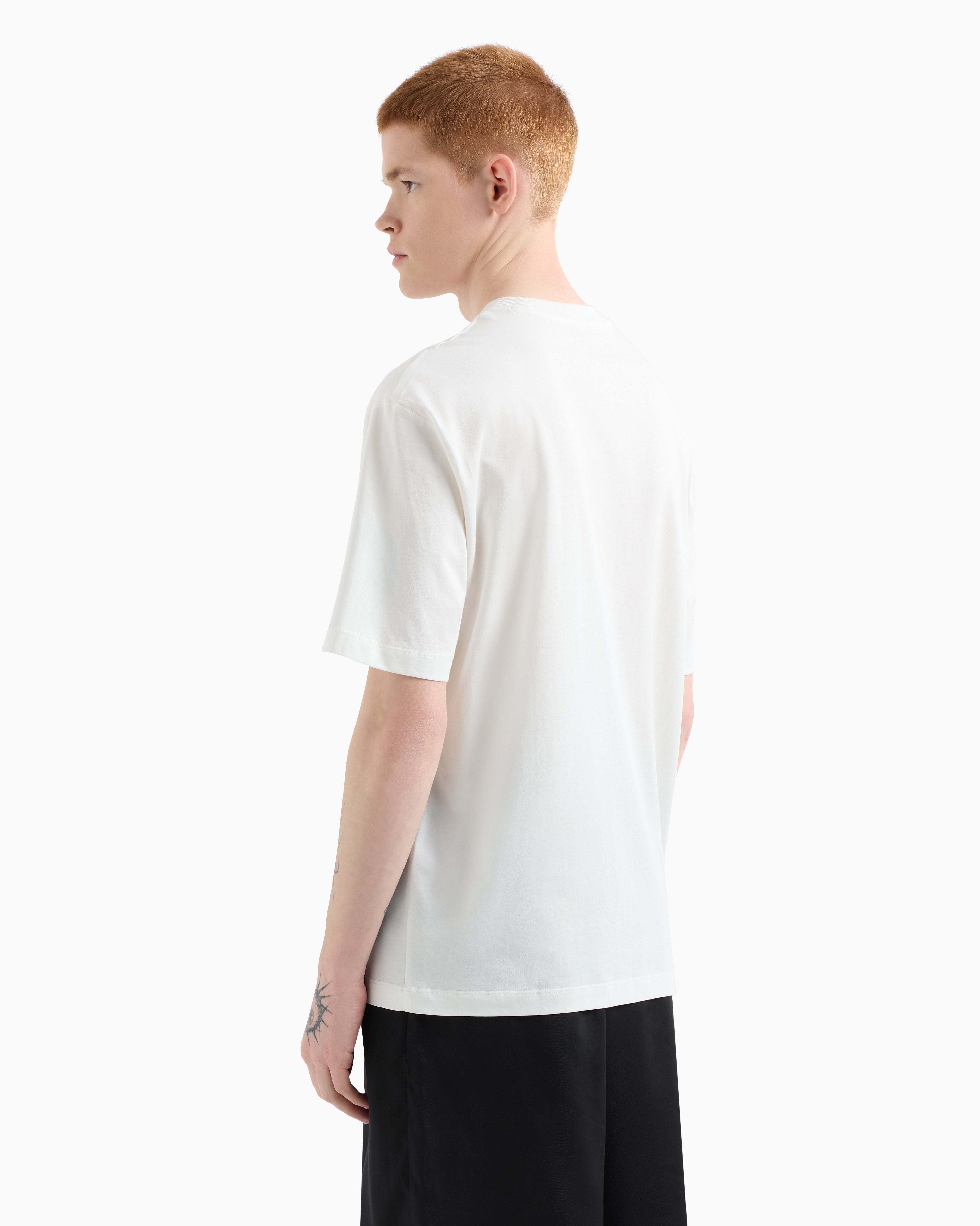 T-shirt AX ARMANI EXCHANGE da Uomo - bianco XM000763AF12308U0009 BIANCO