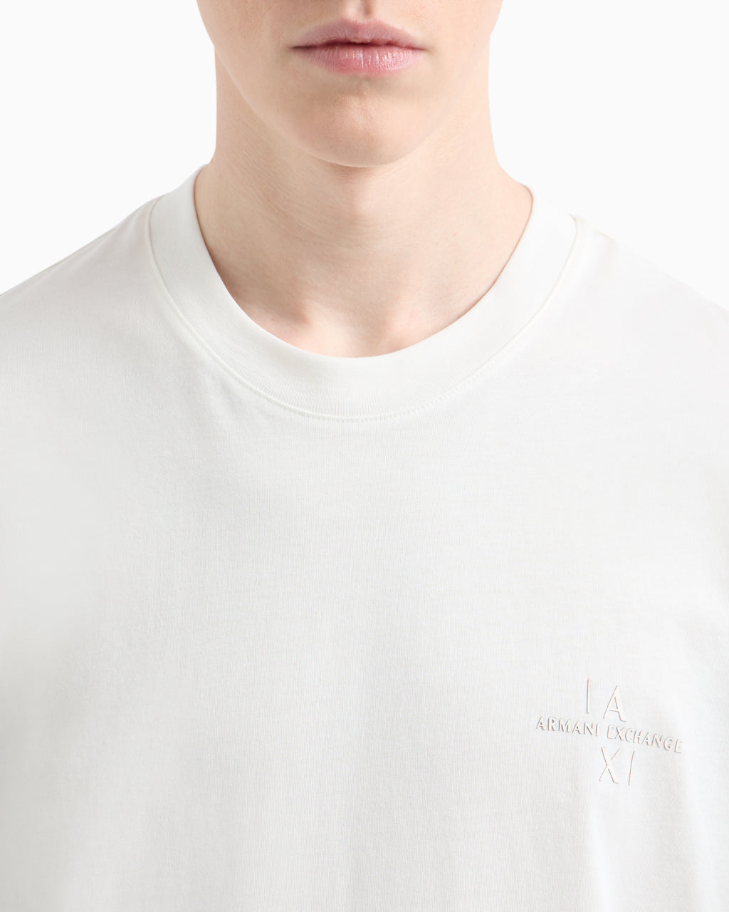 T-shirt AX ARMANI EXCHANGE da Uomo - bianco XM000763AF12308U0009 BIANCO