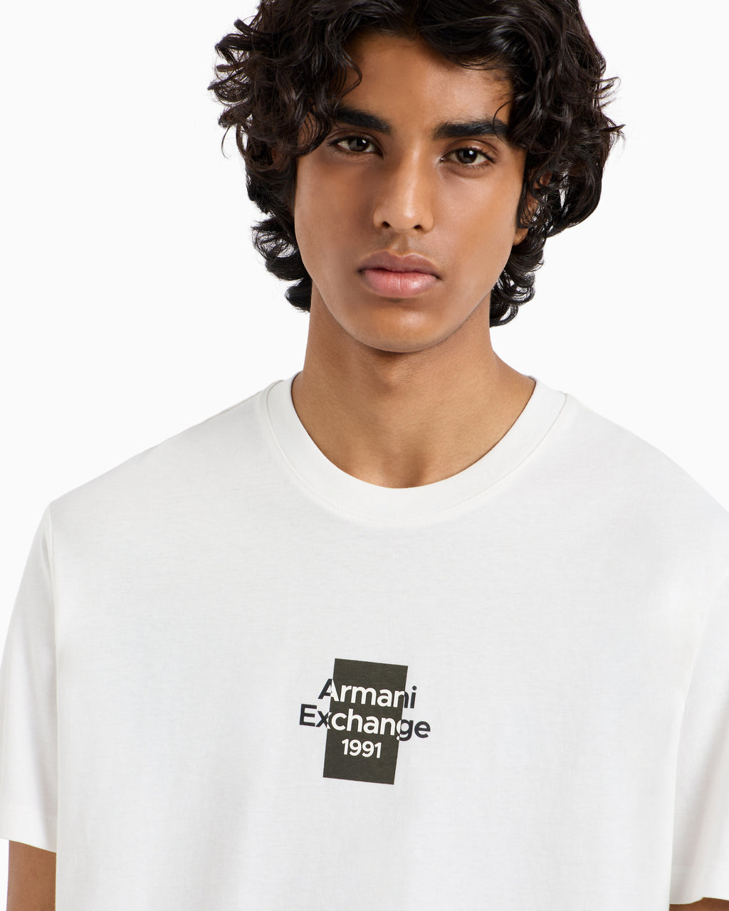 T-shirt AX ARMANI EXCHANGE da Uomo - bianco XM000767AF12308U0009