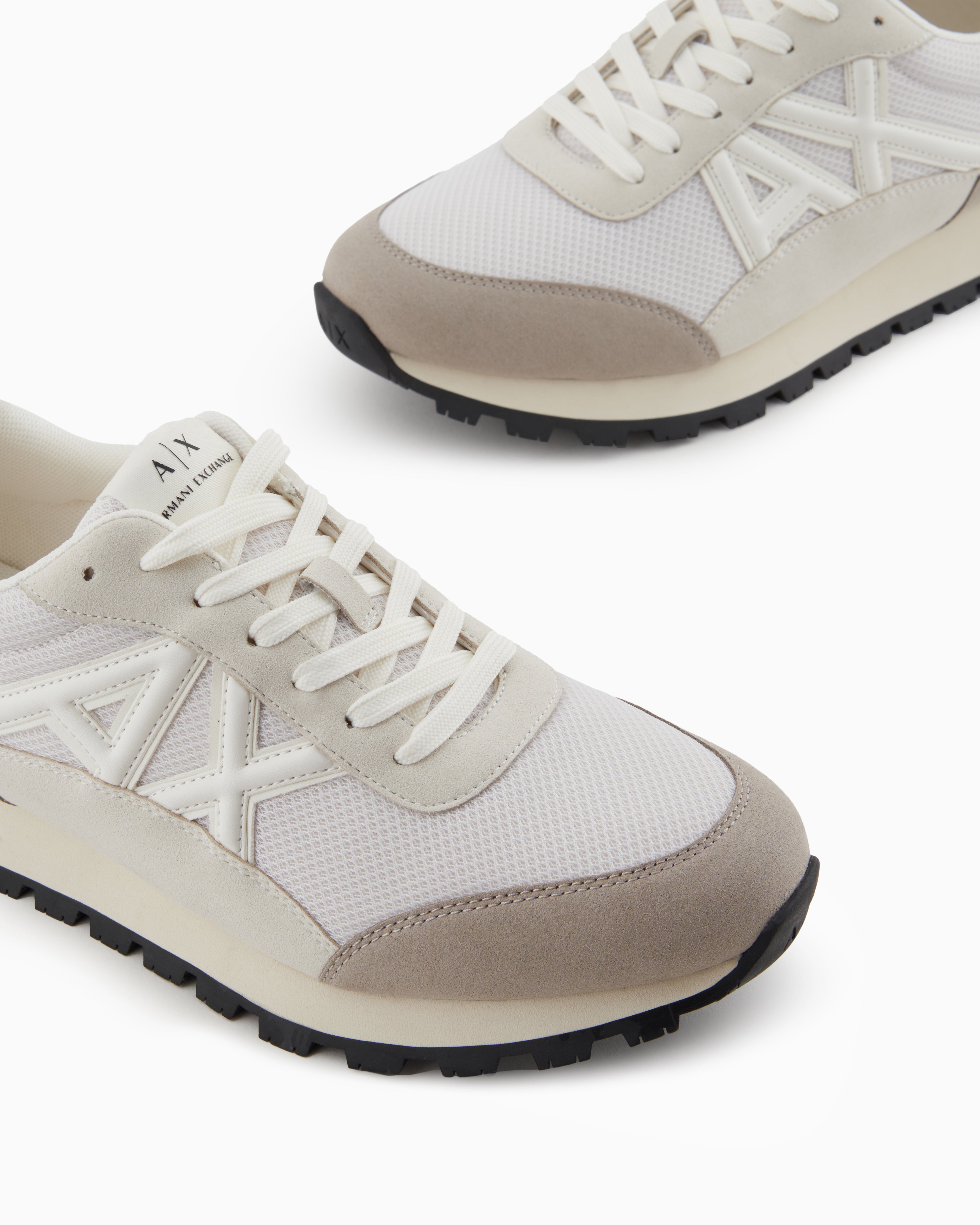 Sneakers AX ARMANI EXCHANGE da Uomo - bianco XUX263XV942U660 BIANCOBEIGE