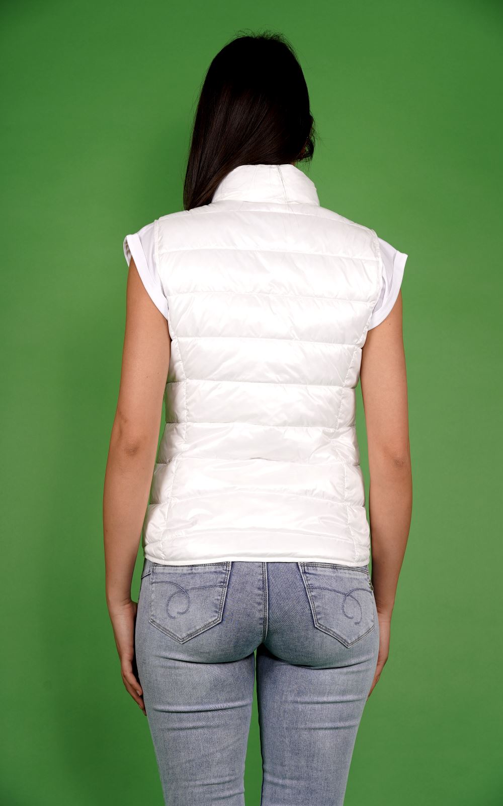 Piumino Smanicato BLAUER da Donna - bianco BLDX02235100 BIANCO
