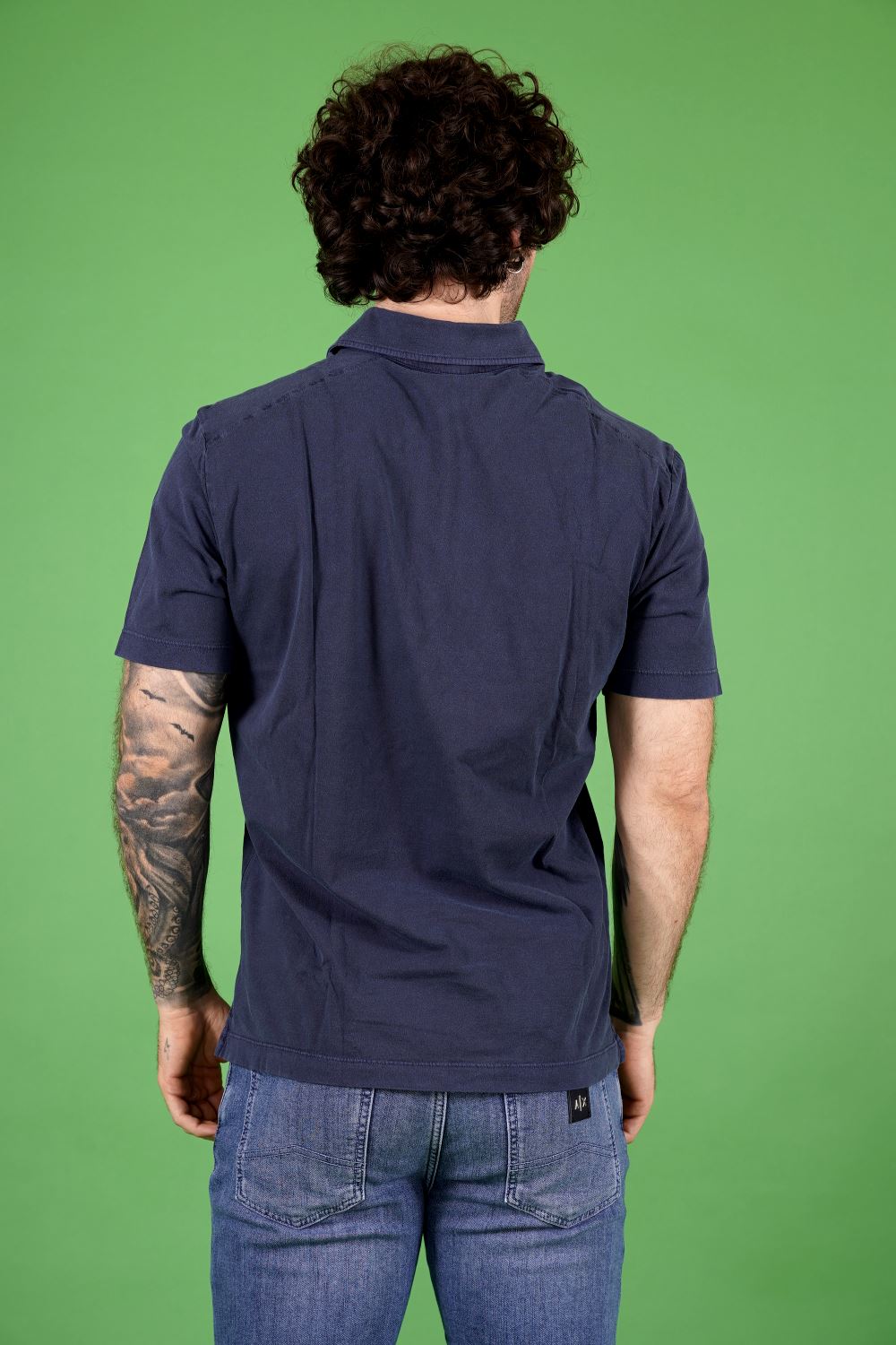 Polo maniche corte BLAUER da Uomo - blu BLUT02347888 BLU