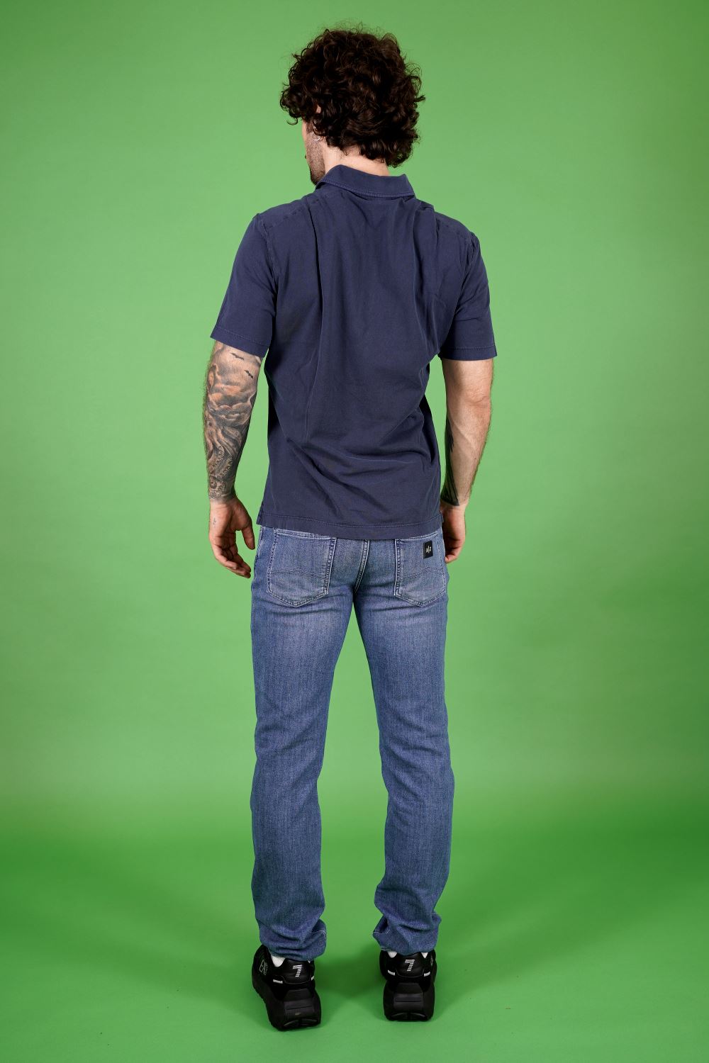 Polo maniche corte BLAUER da Uomo - blu BLUT02347888 BLU