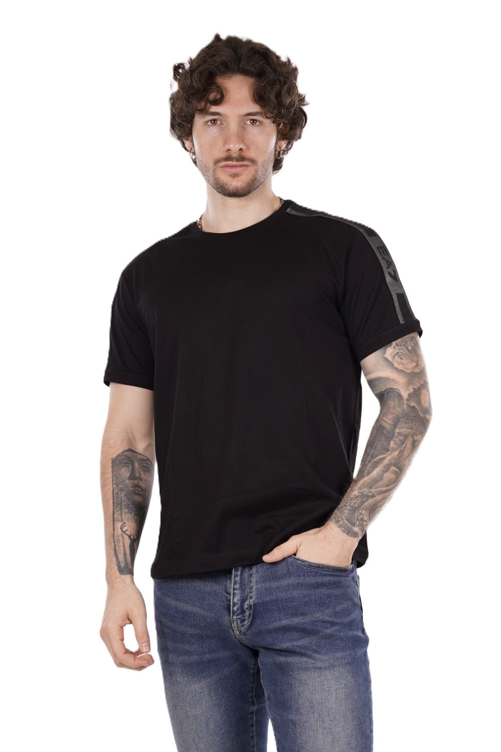 T-shirt EA7 da Uomo - nero 7M000138AF10375UC001 NERO