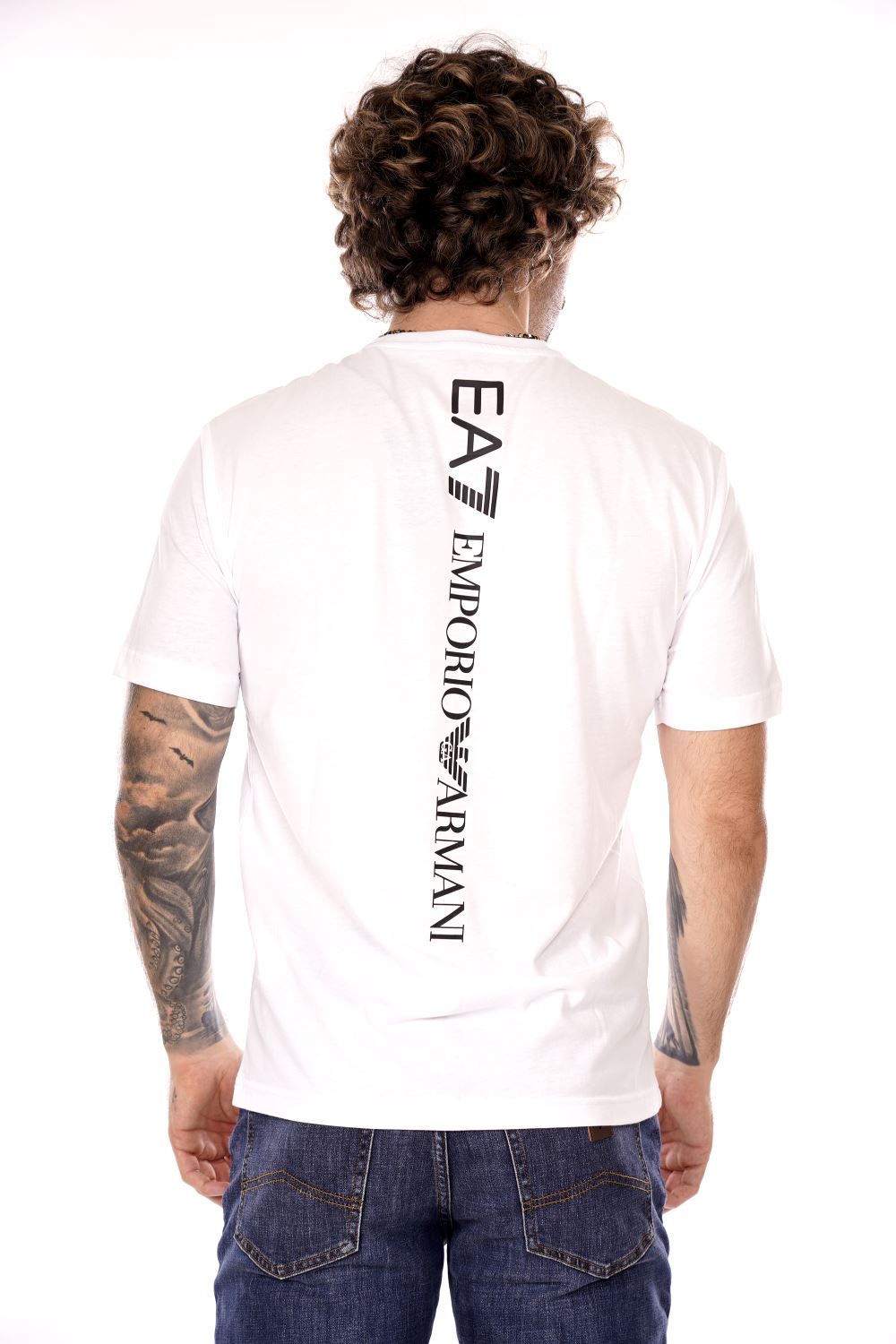 T-shirt EA7 da Uomo - bianco 7M000567AF10375M0003 BIANCO
