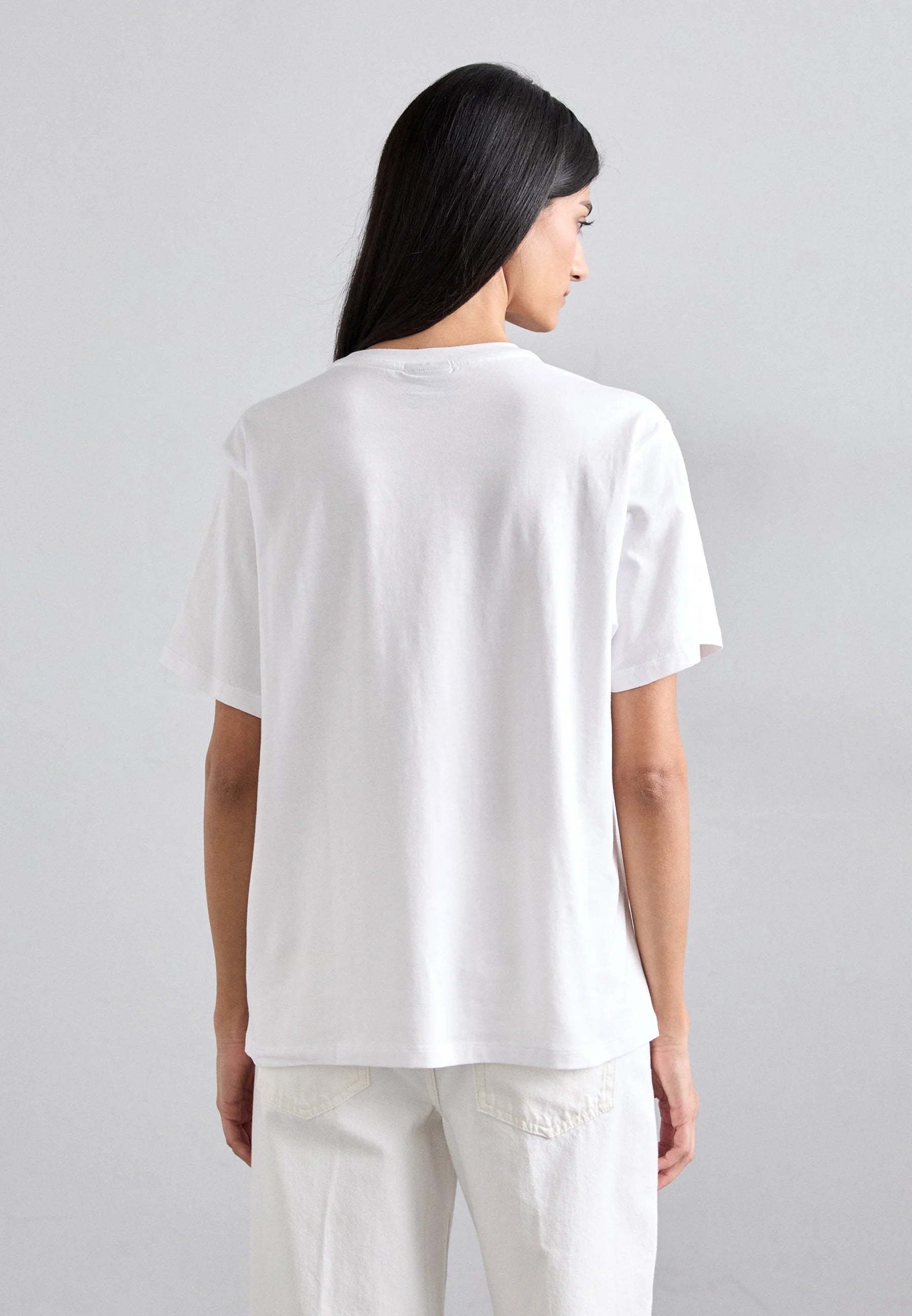 T-shirt EA7 da Donna - bianco 7W000028U0002 BIANCO