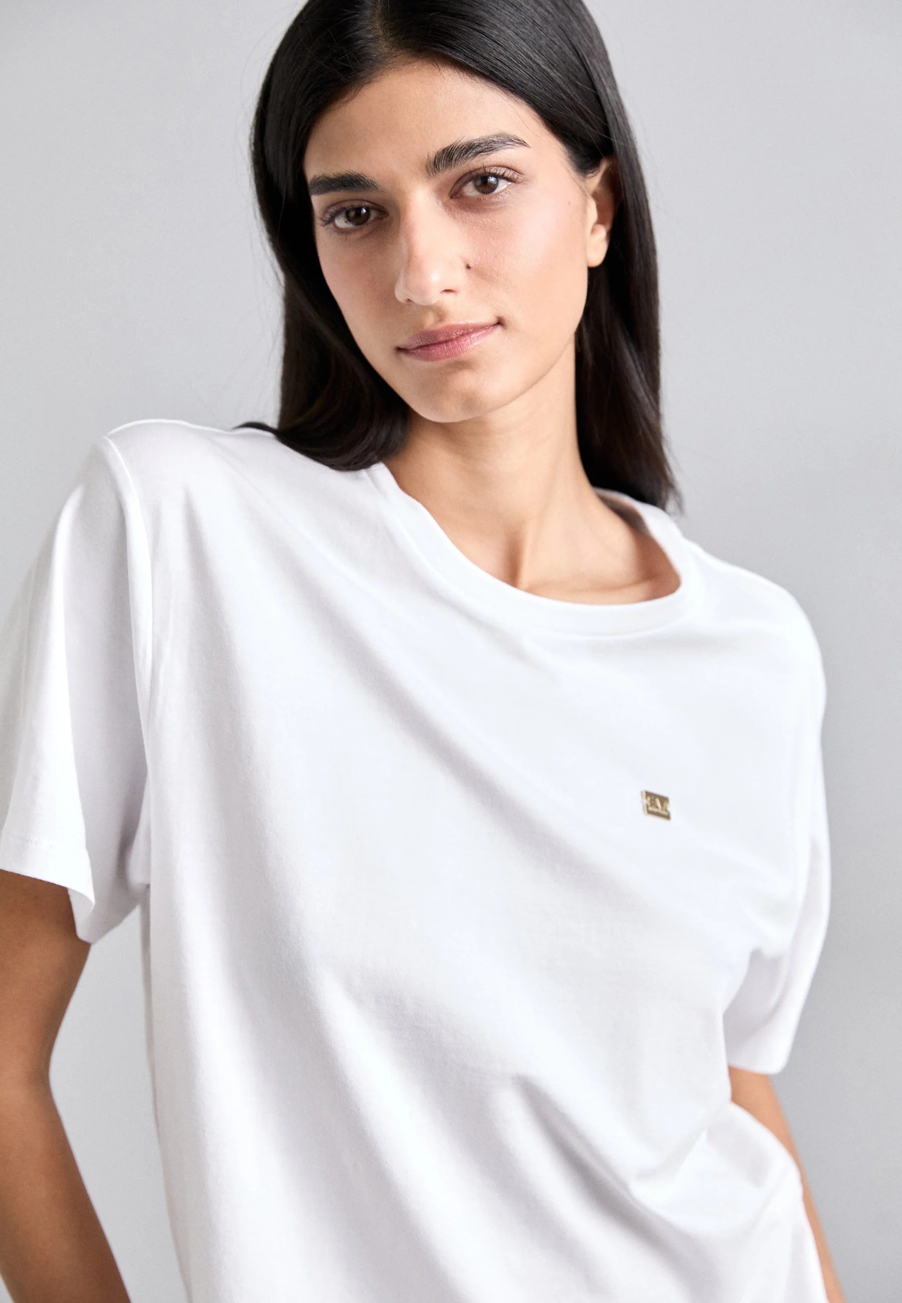 T-shirt EA7 da Donna - bianco 7W000028U0002 BIANCO