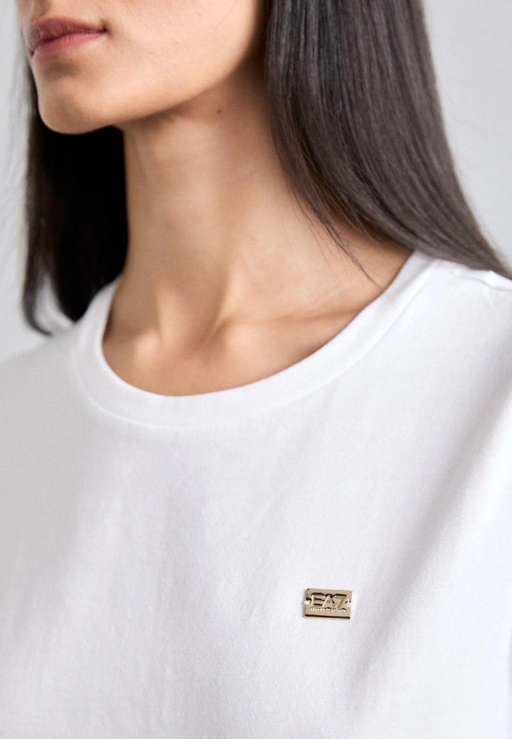 T-shirt EA7 da Donna - bianco 7W000028U0002 BIANCO