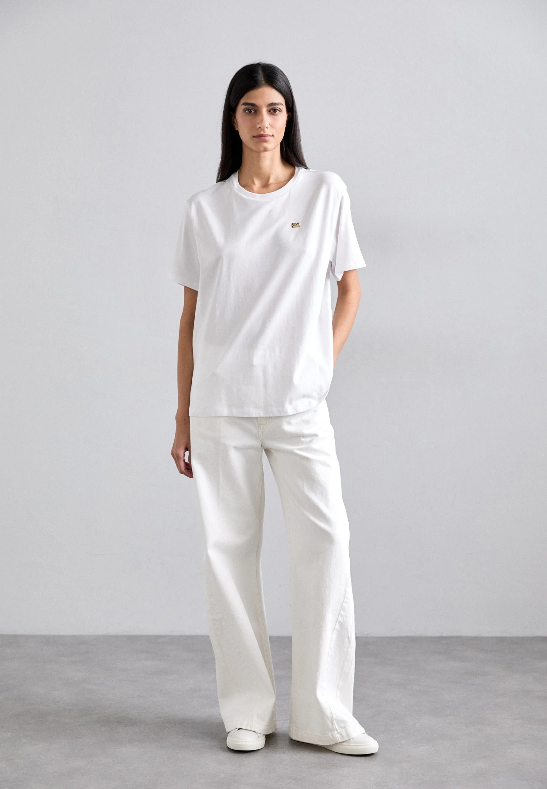 T-shirt EA7 da Donna - bianco 7W000028U0002 BIANCO