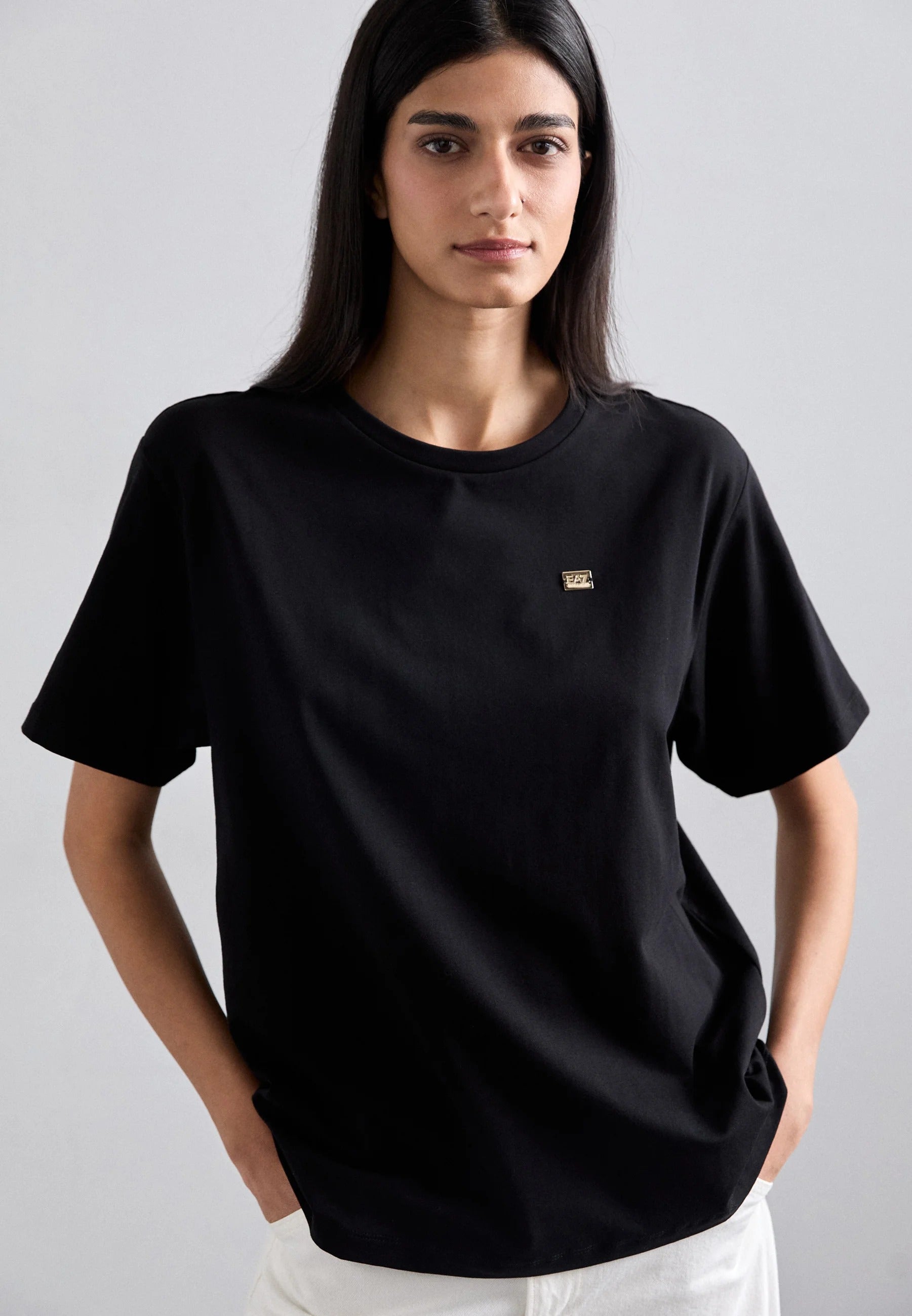 T-shirt EA7 da Donna - nero 7W000028UC001 NERO