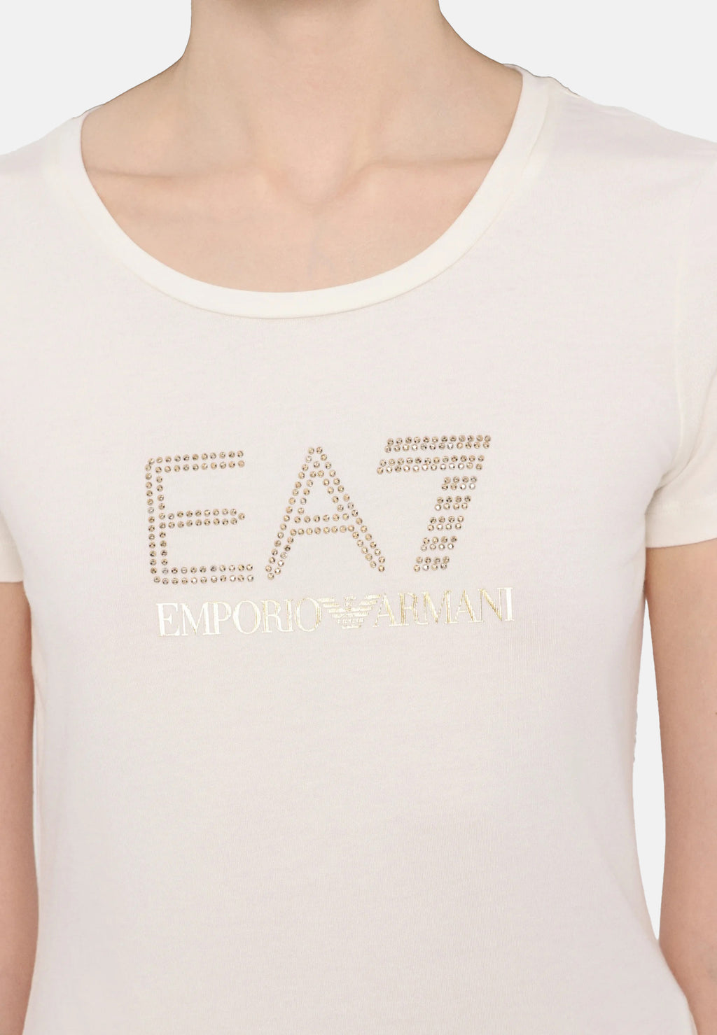 T-shirt EA7 da Donna - bianco 8NTT67U0005 BIANCO