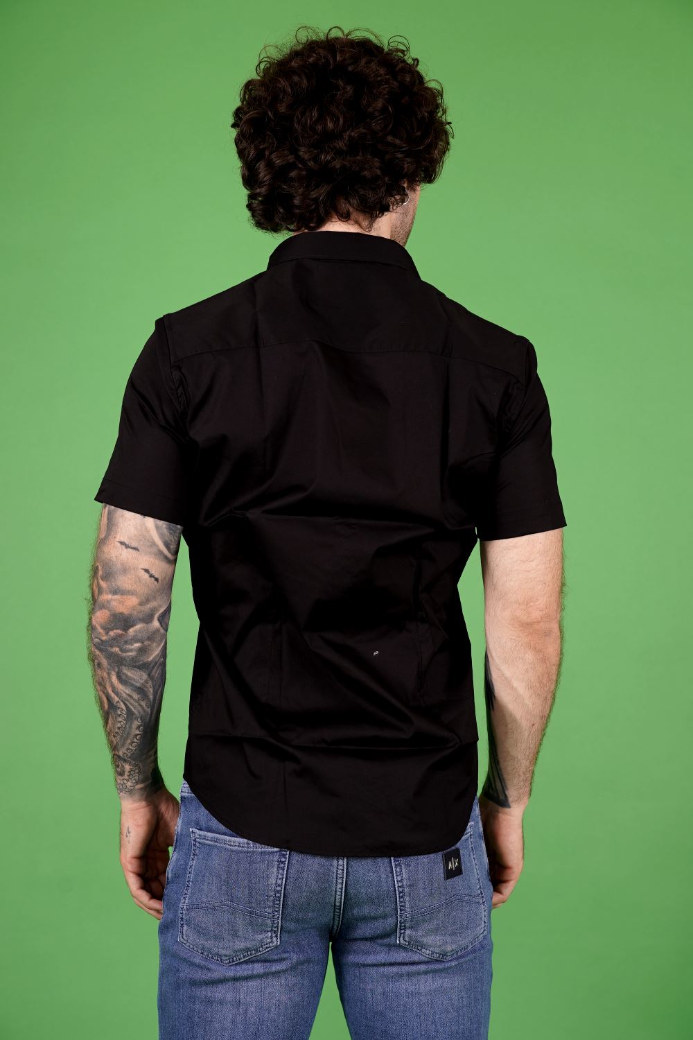Camicia GIANNI LUPO da Uomo - nero GL090DABLK