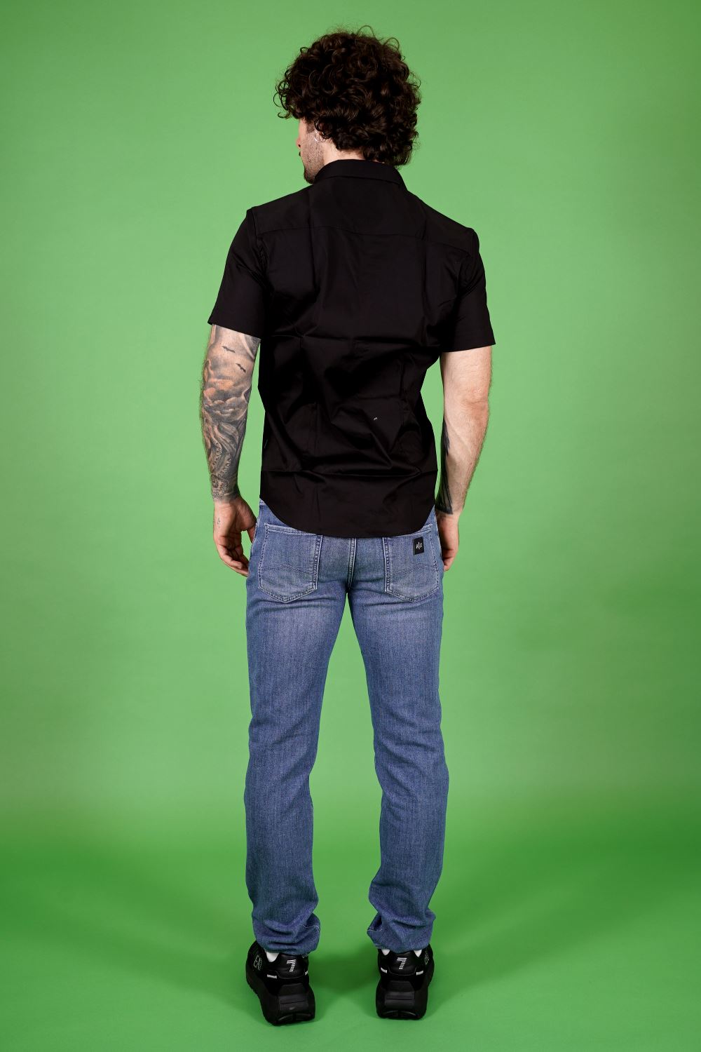 Camicia GIANNI LUPO da Uomo - nero GL090DABLK