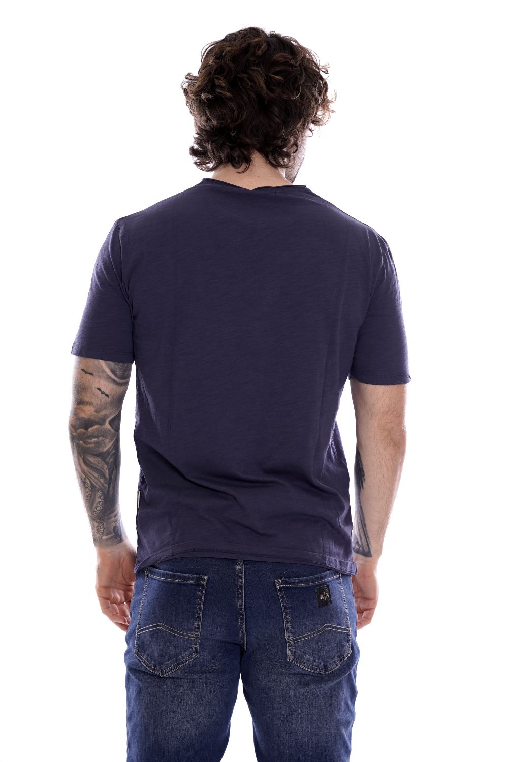 T-shirt GIANNI LUPO da Uomo - blu GL1053F-S25NAVY