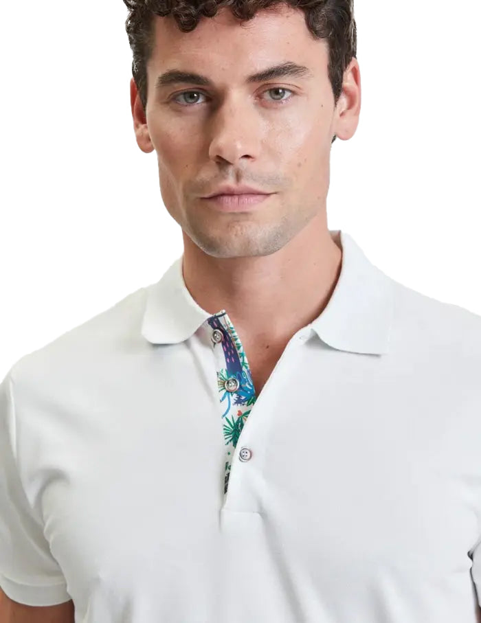 Polo GIANNI LUPO da Uomo - bianco GL2241FWHT