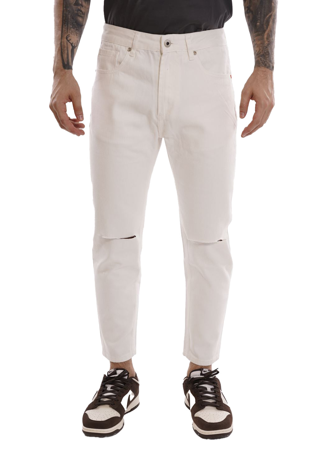 Pantalone GIANNI LUPO da Uomo - bianco GL2503YHWHT