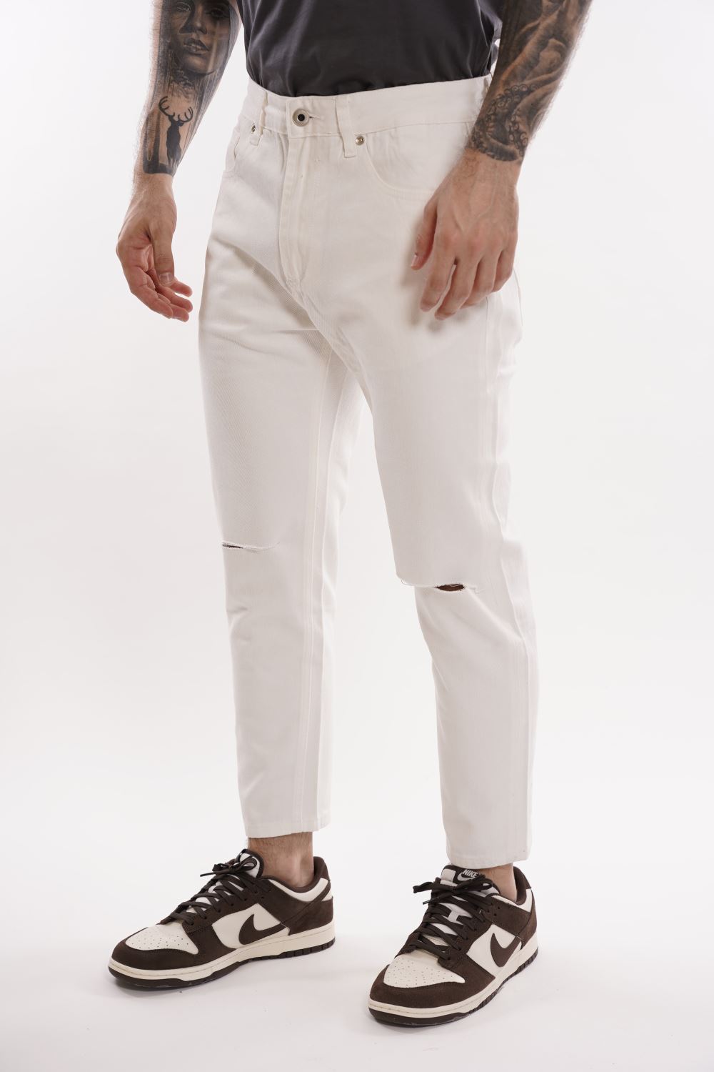 Pantalone GIANNI LUPO da Uomo - bianco GL2503YHWHT