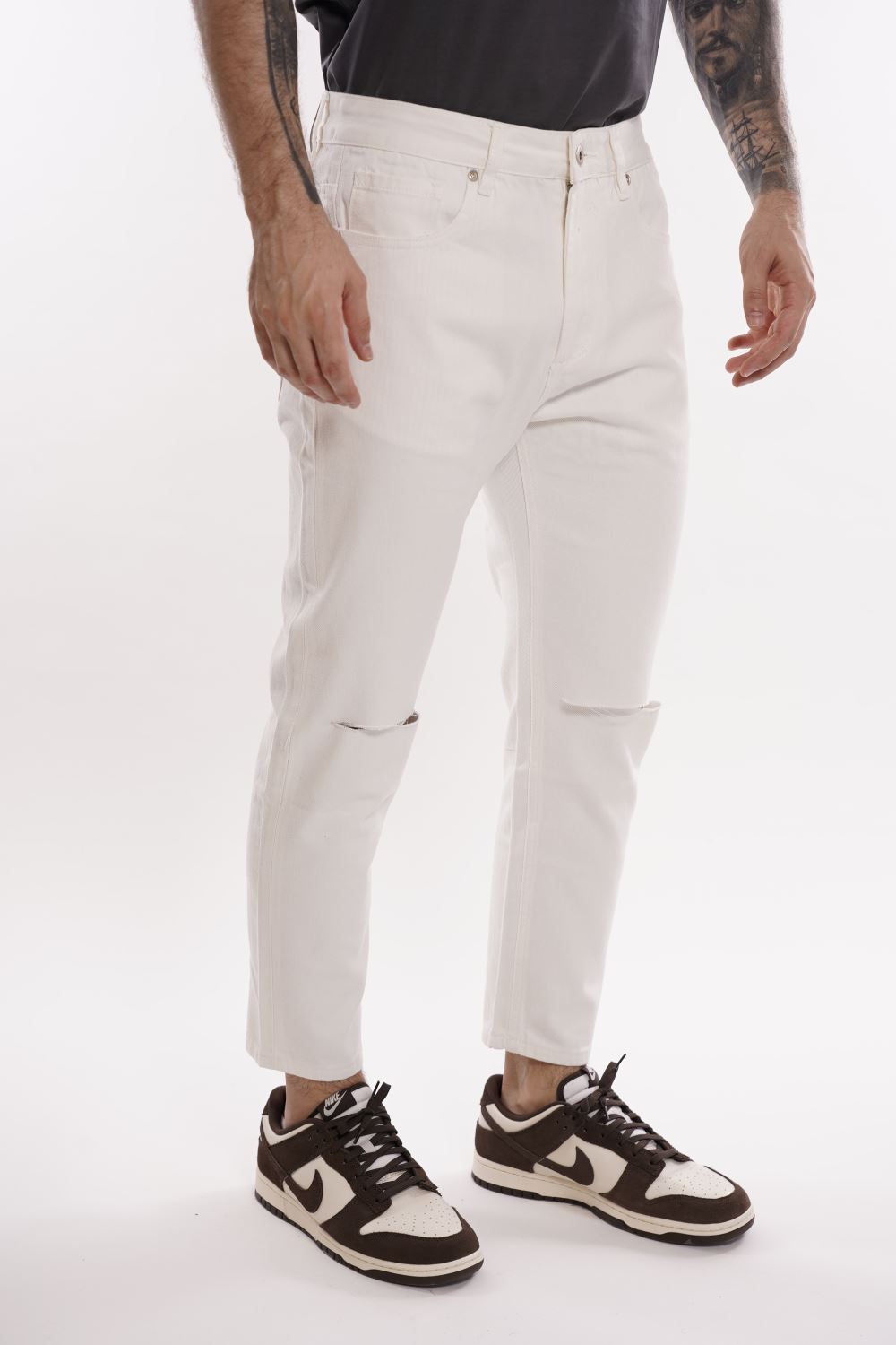 Pantalone GIANNI LUPO da Uomo - bianco GL2503YHWHT