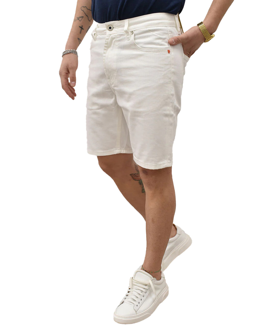 Bermuda GIANNI LUPO da Uomo - bianco GL6285Q-S25WHT