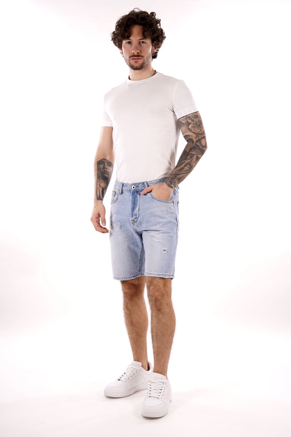 Bermuda GIANNI LUPO da Uomo - blu GL6333QLAVCHIARO