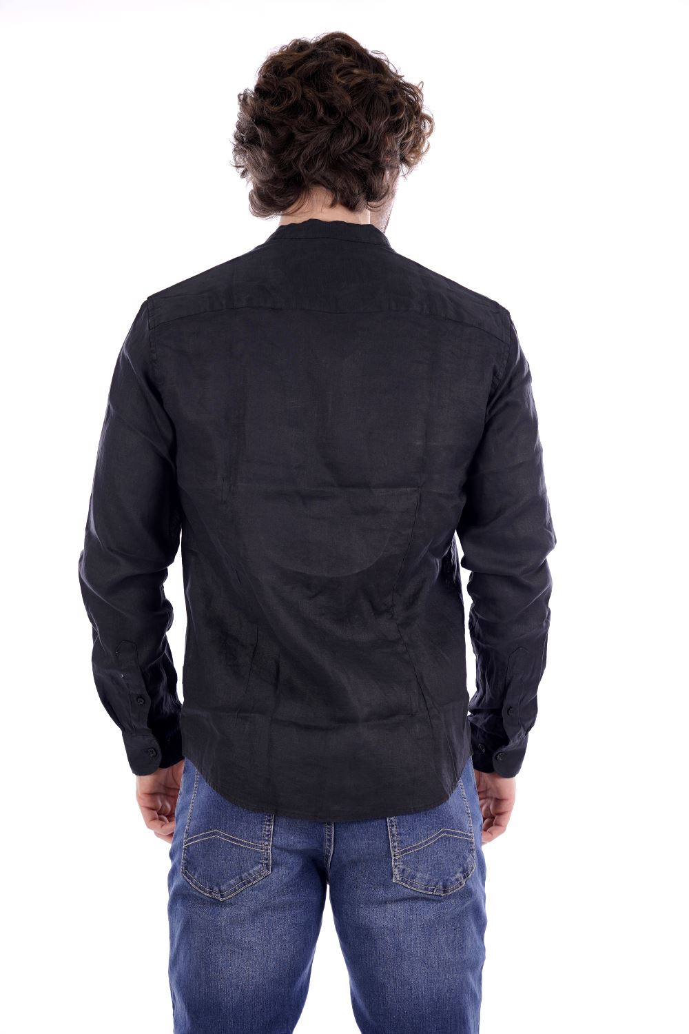 Camicia GIANNI LUPO da Uomo - nero GL7620S-S25BLK