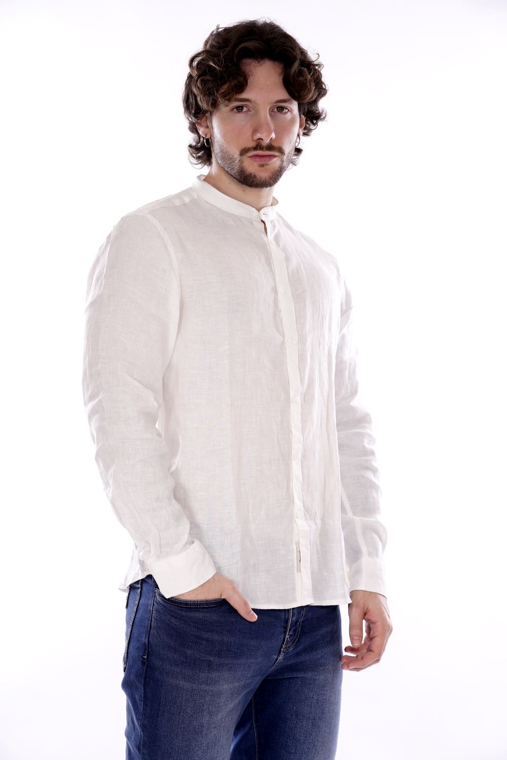 Camicia GIANNI LUPO da Uomo - bianco GL7620S-S25WHT