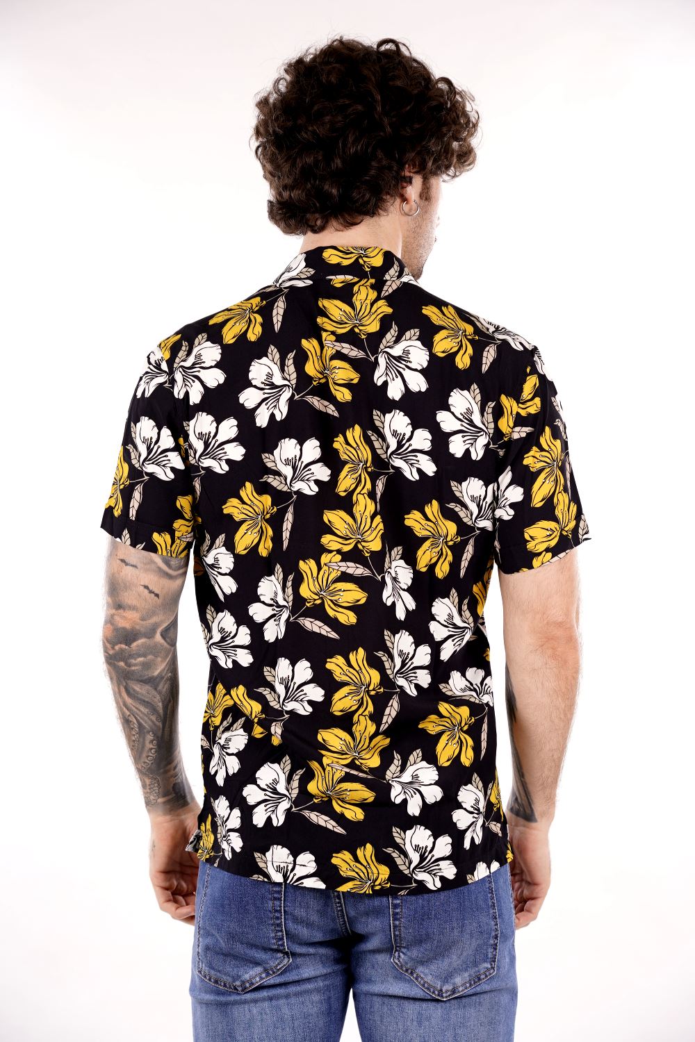 Camicia GIANNI LUPO da Uomo - nero GL7802SFIORI