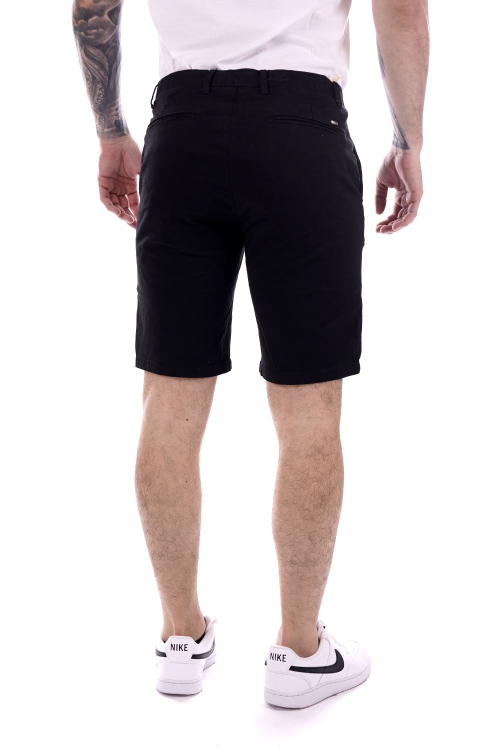 Bermuda GIANNI LUPO da Uomo - nero SALTON-S25BLK