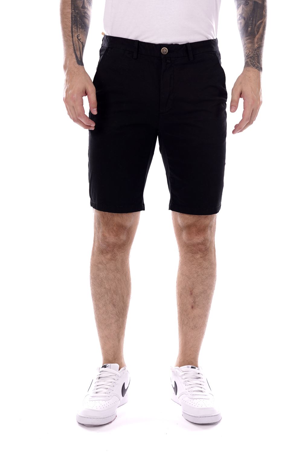 Bermuda GIANNI LUPO da Uomo - nero SALTON-S25BLK