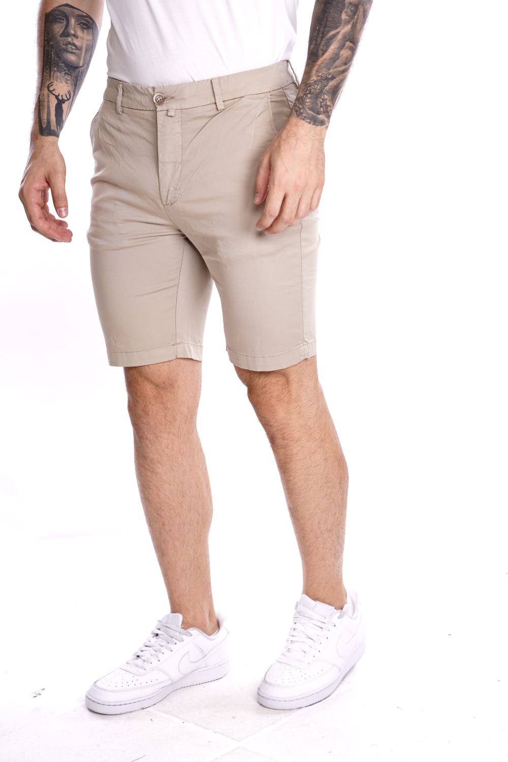Bermuda GIANNI LUPO da Uomo - beige SALTON-S25BEIGE