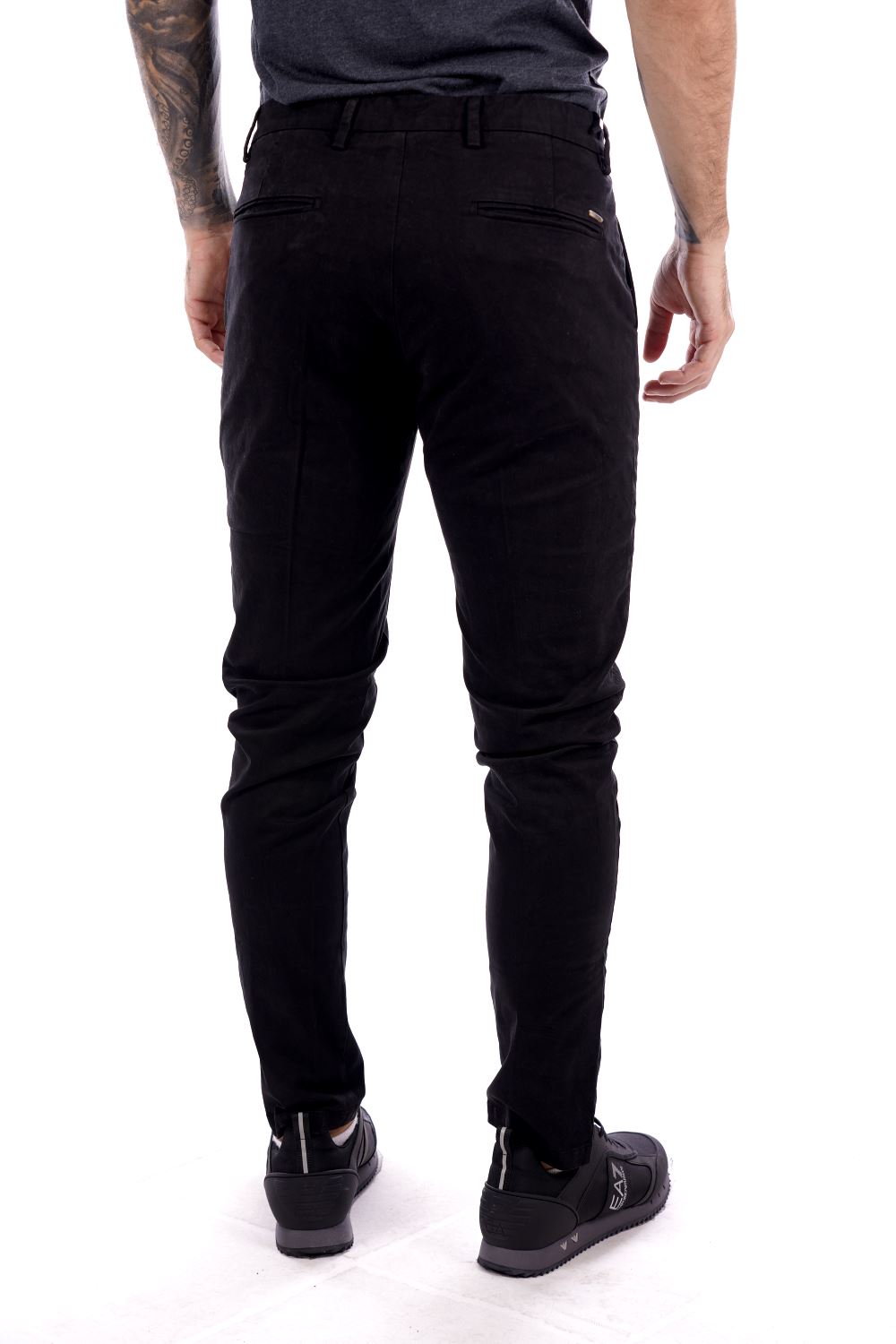 Pantalone GIANNI LUPO da Uomo - nero TAHOMA-S25BLK