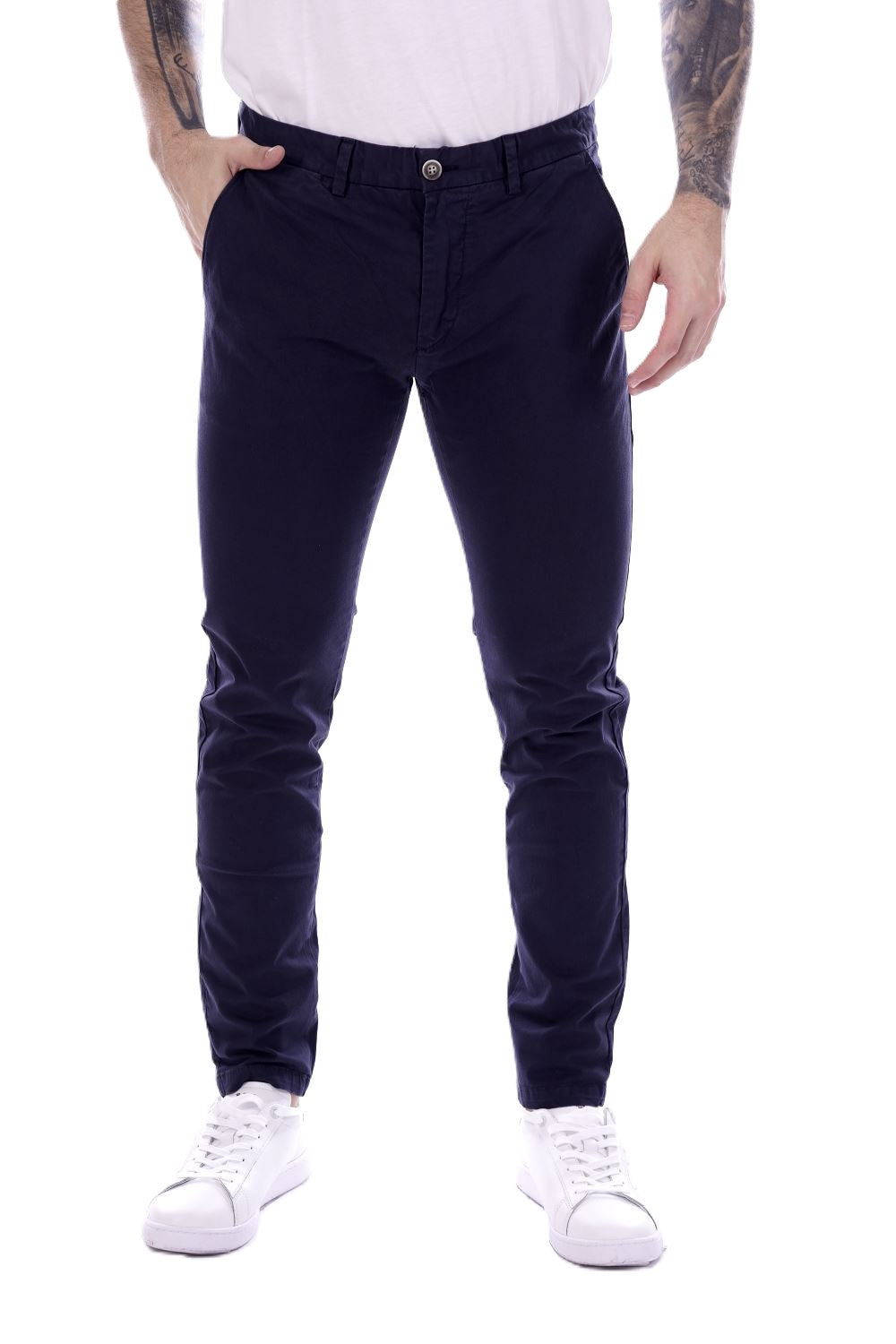 Pantalone GIANNI LUPO da Uomo - blu TAHOMA-S25NAVY