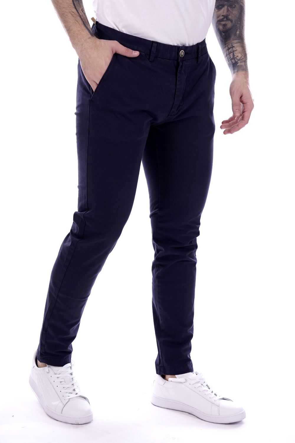 Pantalone GIANNI LUPO da Uomo - blu TAHOMA-S25NAVY
