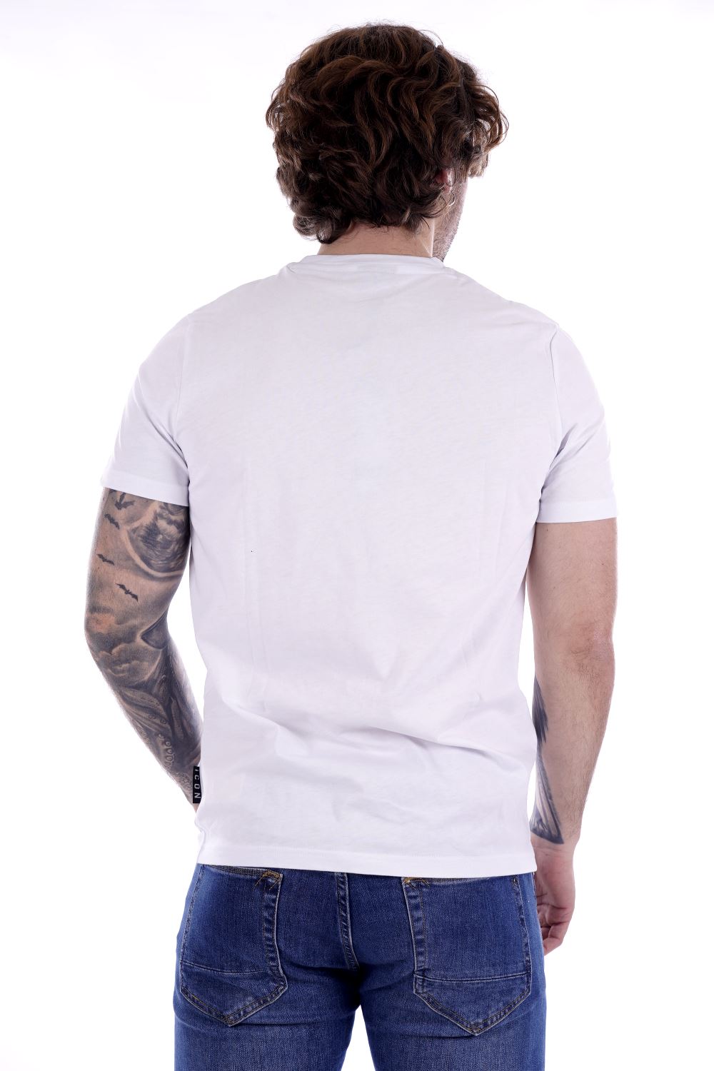 T-shirt ICON da Uomo - bianco ICUS2S5T021BIANCO