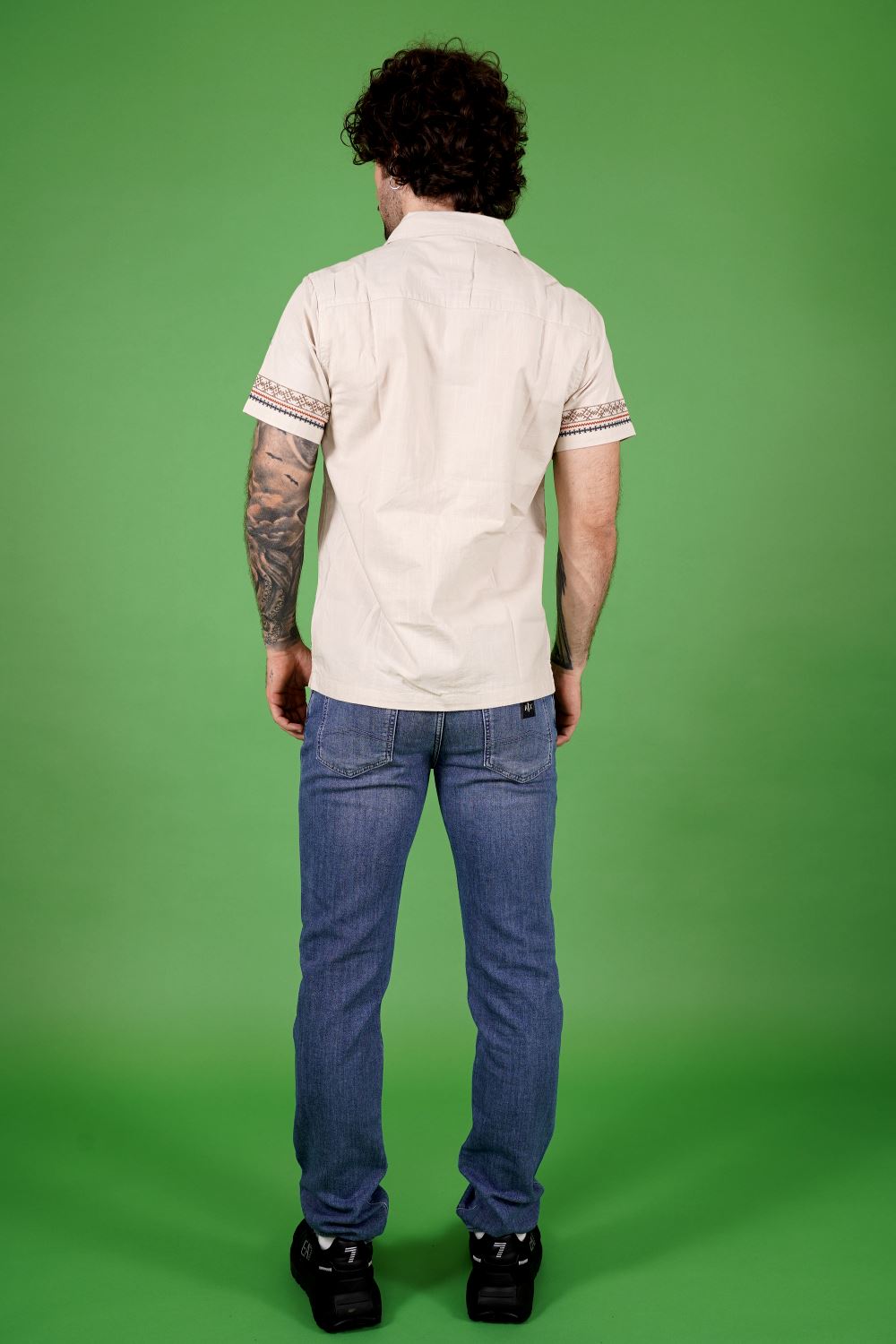 Camicia INDICODE da Uomo - beige 20520906