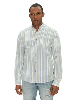 Camicia INDICODE da Uomo - blu 20540401RIGHE