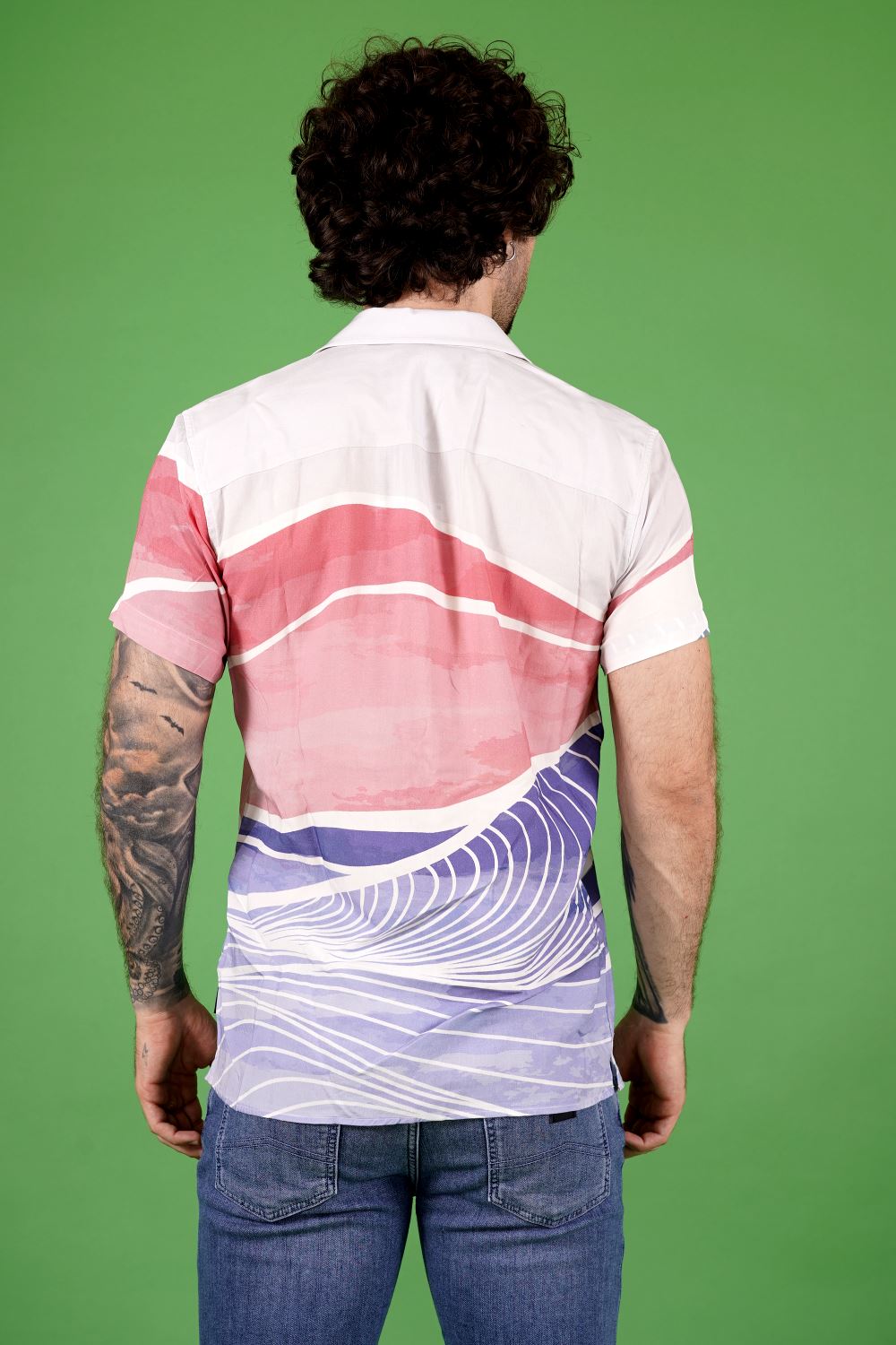 Camicia INDICODE da Uomo - beige 20573MULTICOLOR