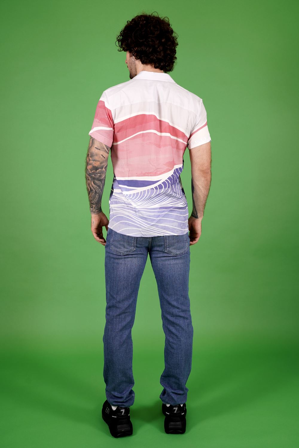Camicia INDICODE da Uomo - beige 20573MULTICOLOR