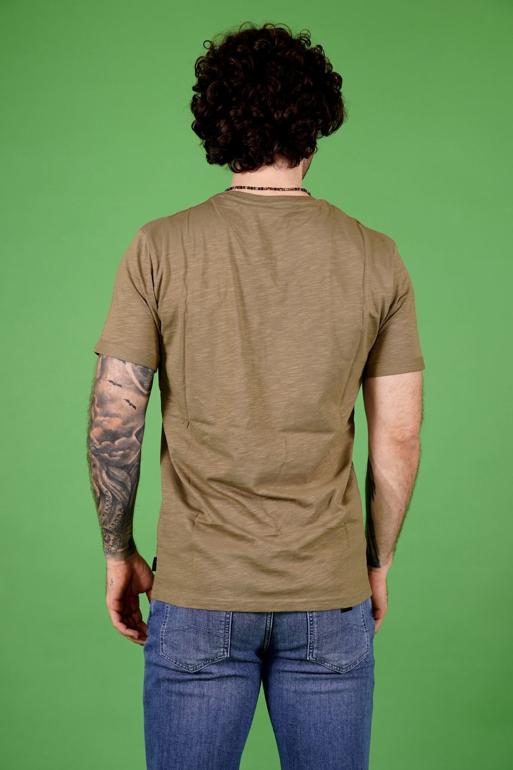 T-shirt INDICODE da Uomo - verde 41104617